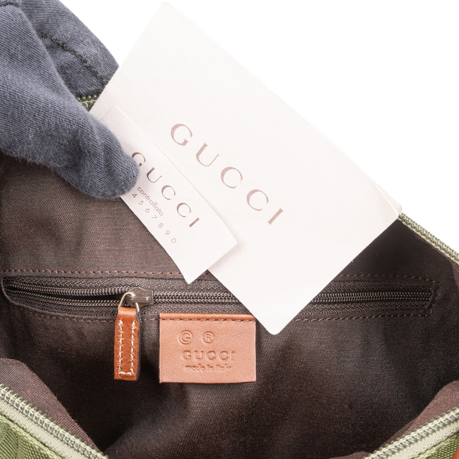Gucci Monogram GG Canvas Hobo Shoulder Bag