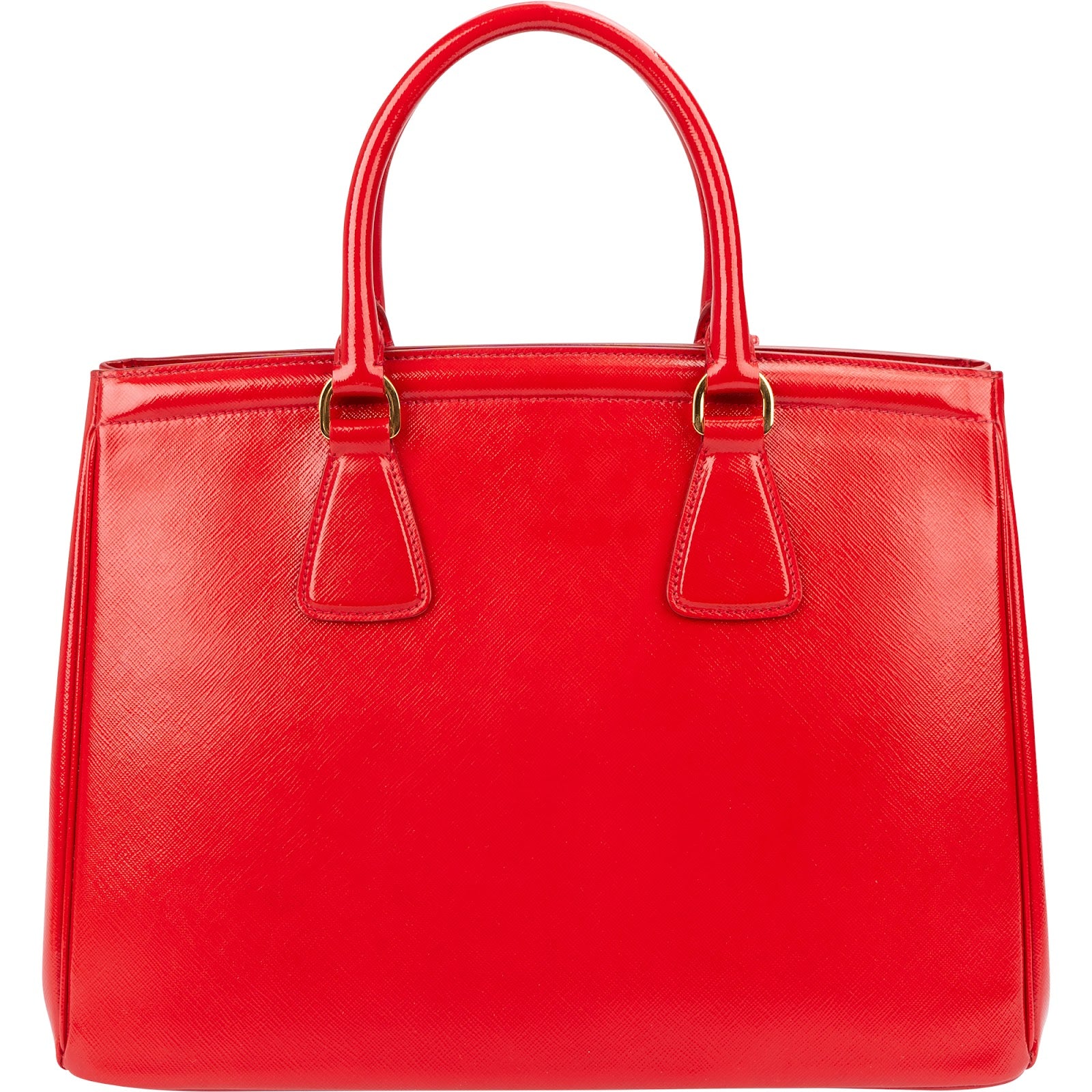 Prada – Saffiano Vernice Galleria Handtasche