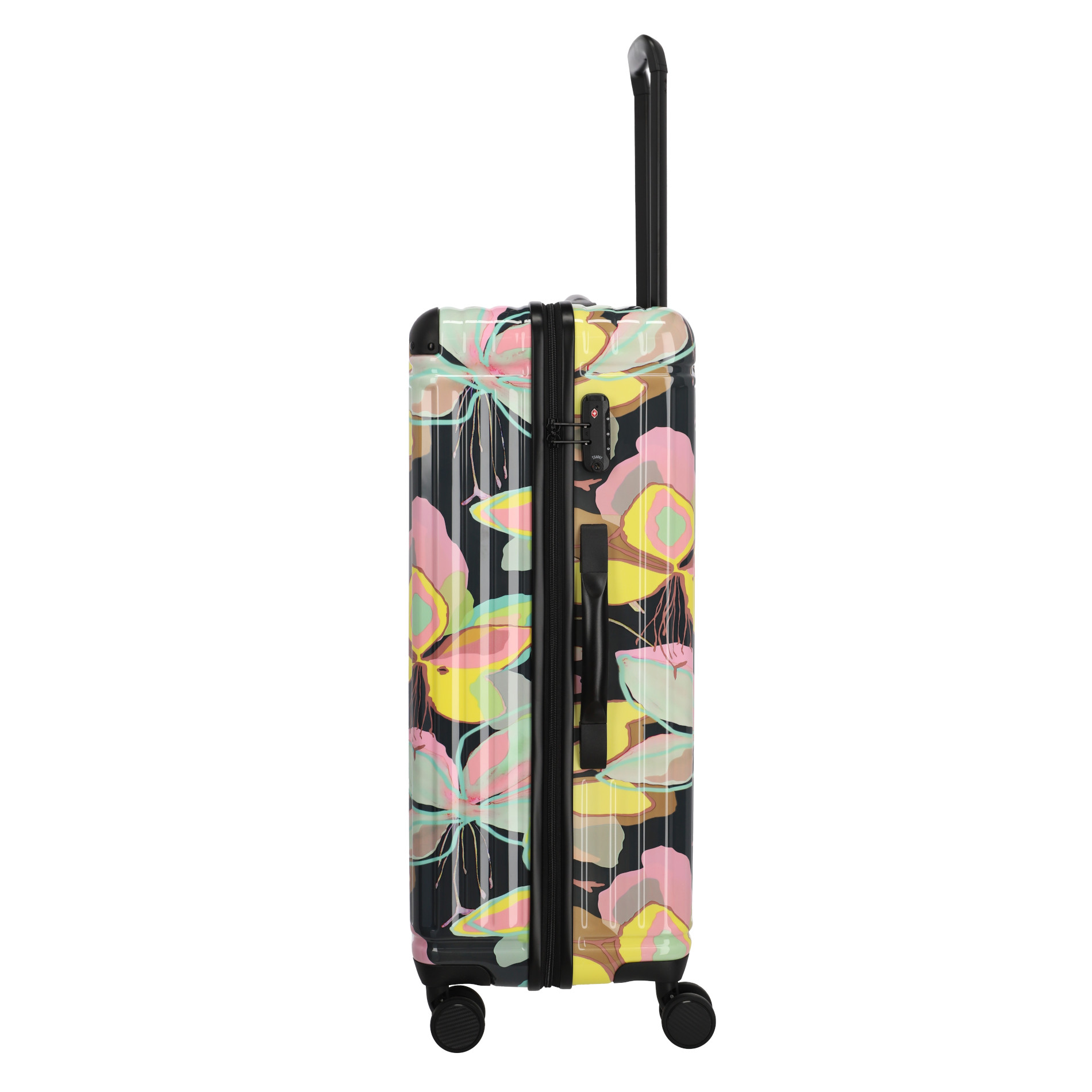 CRUISE Trolley L (77 cm) mit 4 Rollen - Gelbe Orchidee