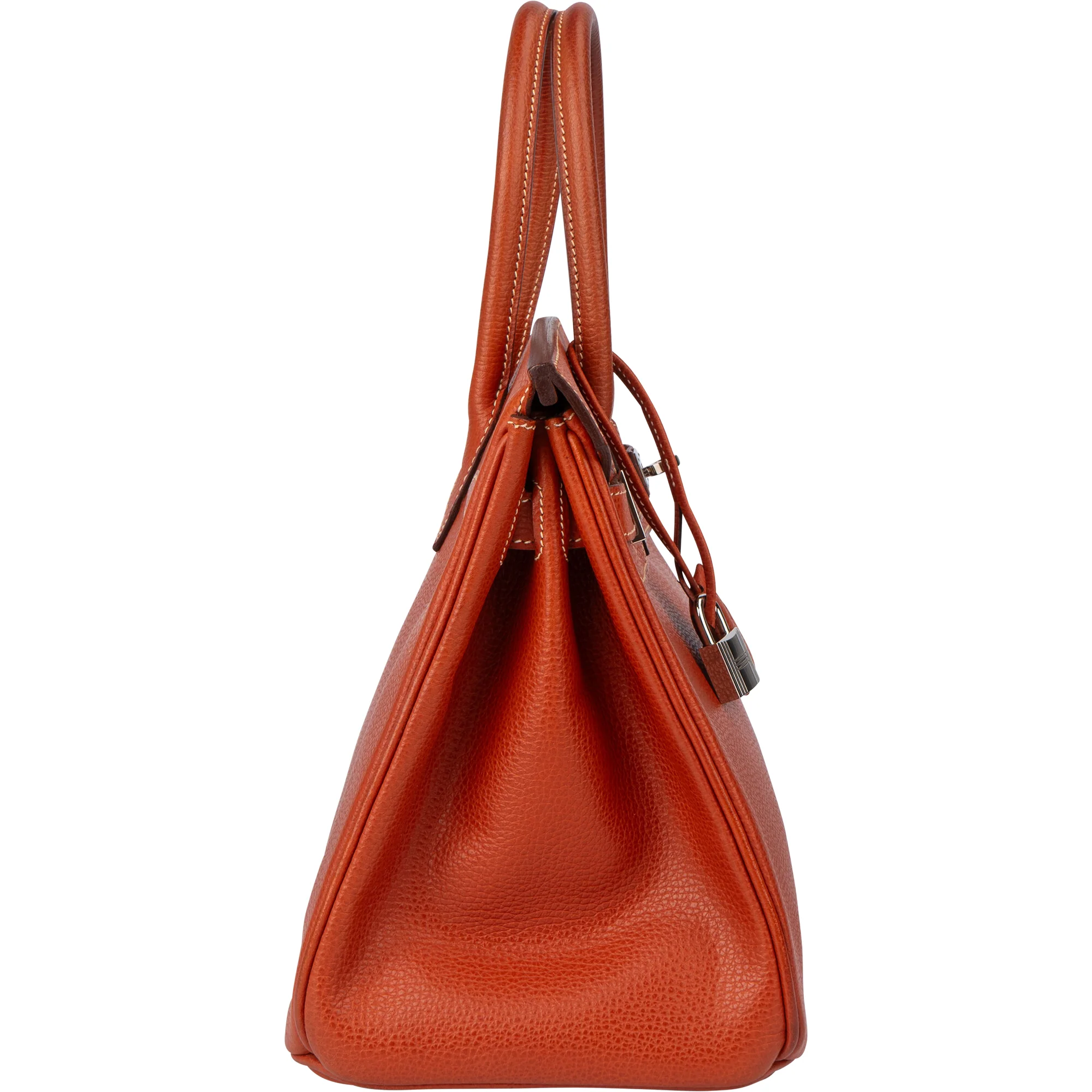 Hermès Birkin 30 Ardennes Leather Palladium Hardware Handbag