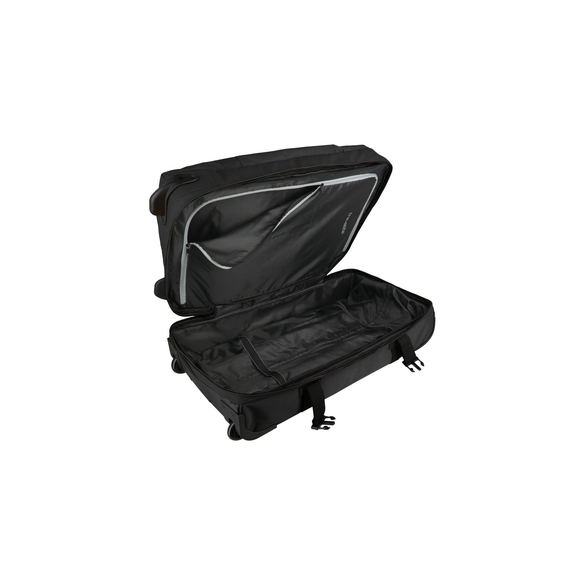 BOLONIA Wheeled Duffle M - Black