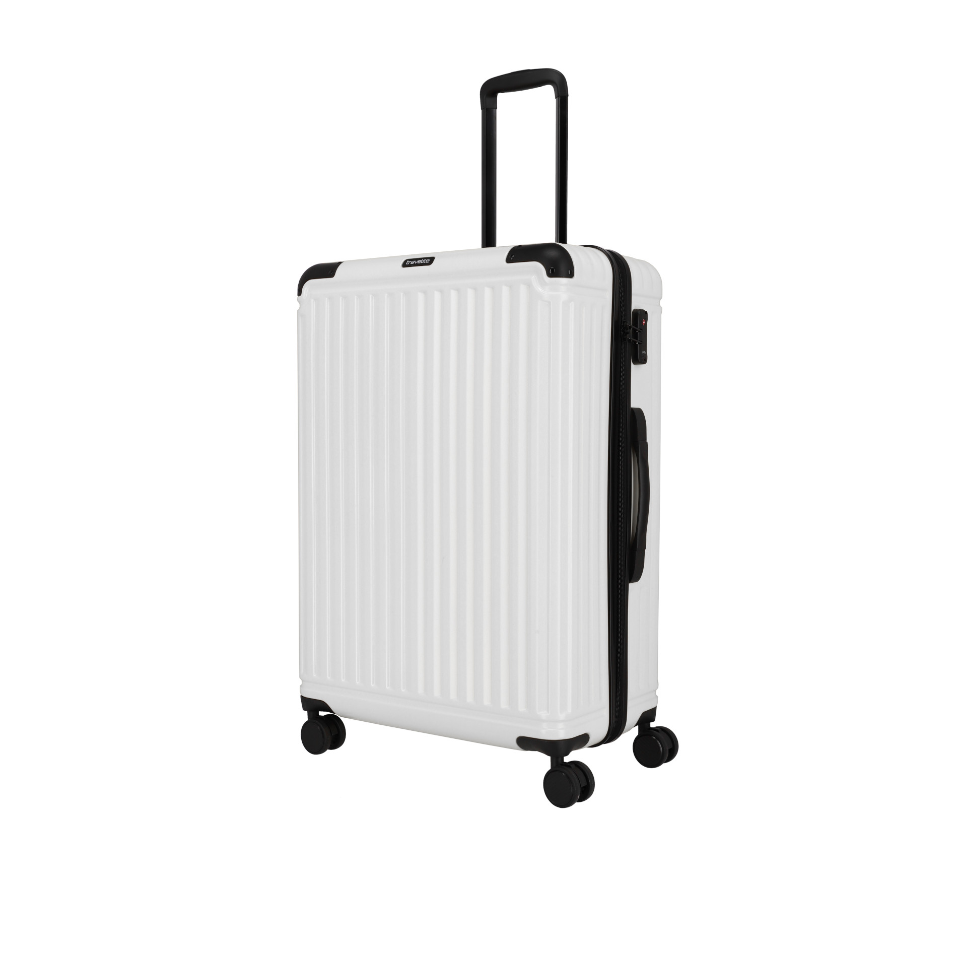 CRUISE Trolley L (77 cm) mit 4 Rollen - Weiss