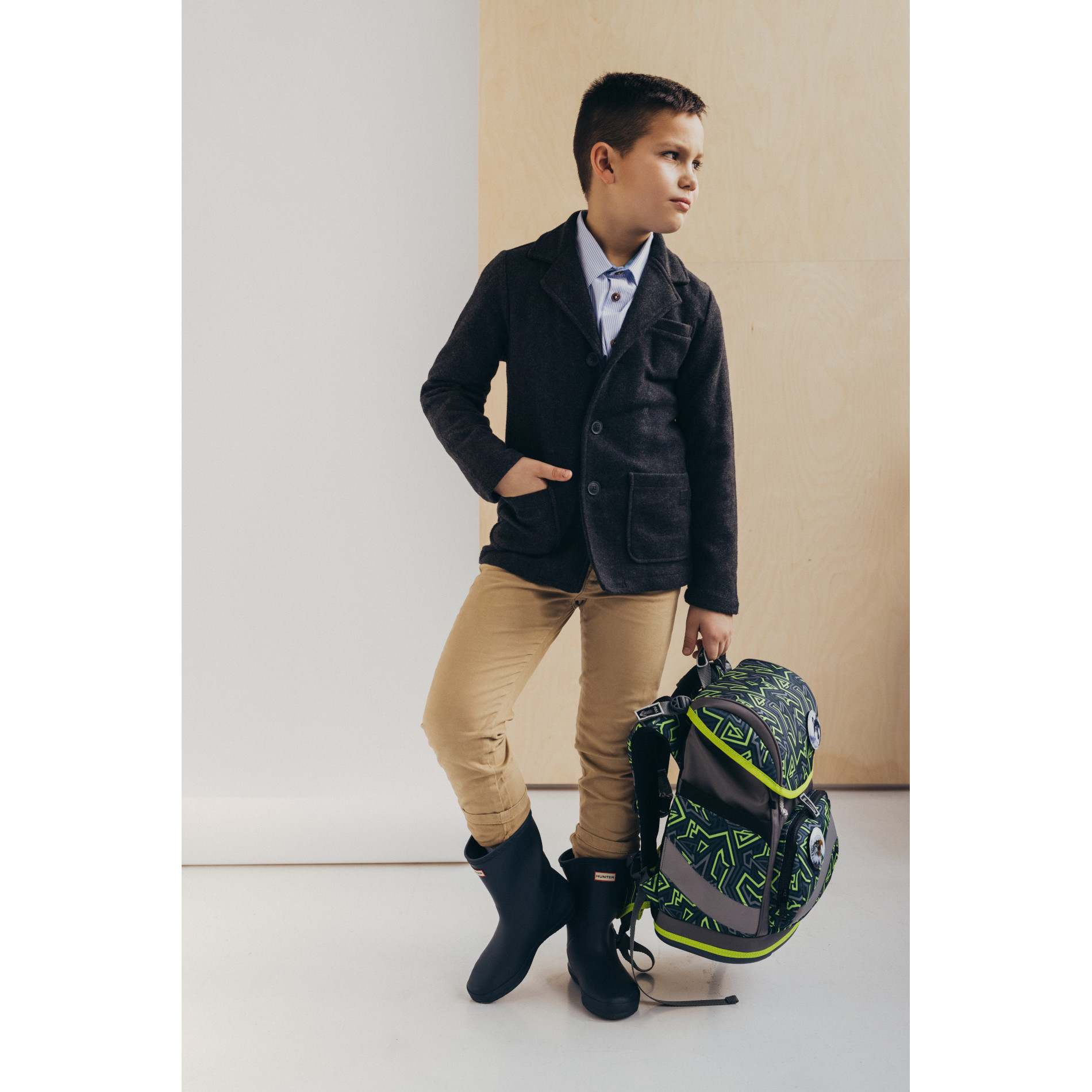 5-częściowy zestaw tornistrów Smarty Plus Iguana