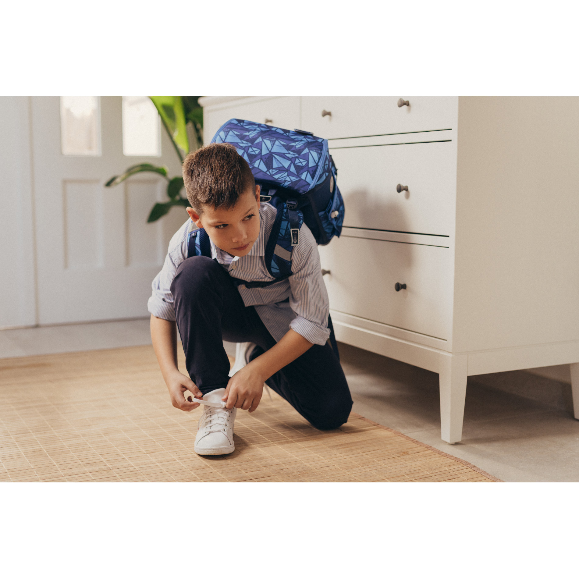 Compact Plus Glacier Blue Schulra﻿nzen-Set 5-tlg