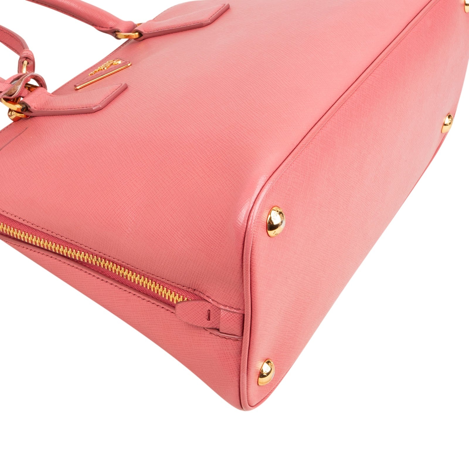 Prada Pink Saffiano Leather Promenade Handbag