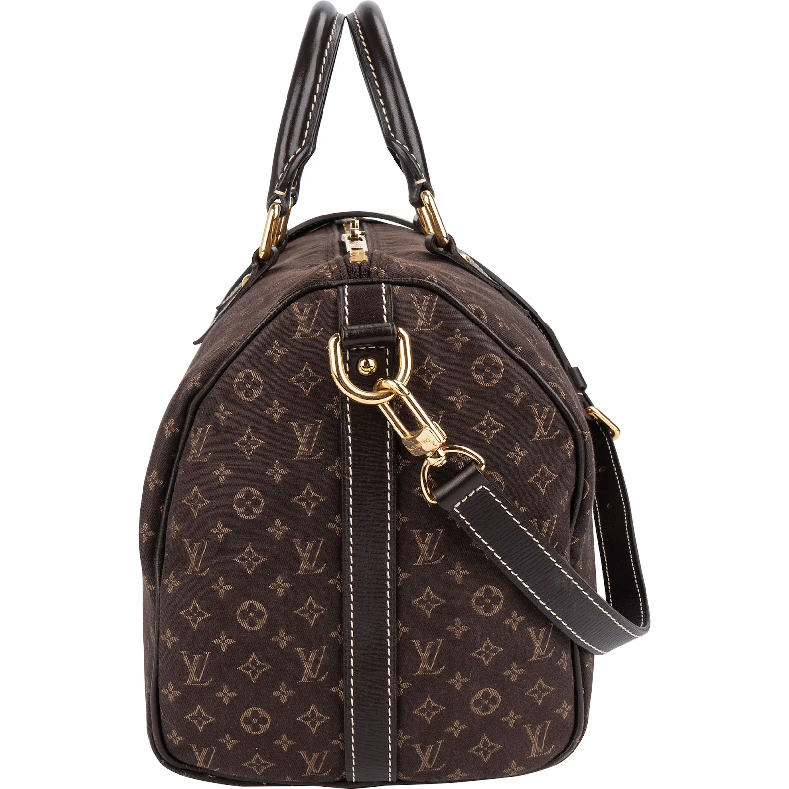 Louis Vuitton Monogram Mini Lin Idylle Speedy 30 Bandoulière Boston Bag