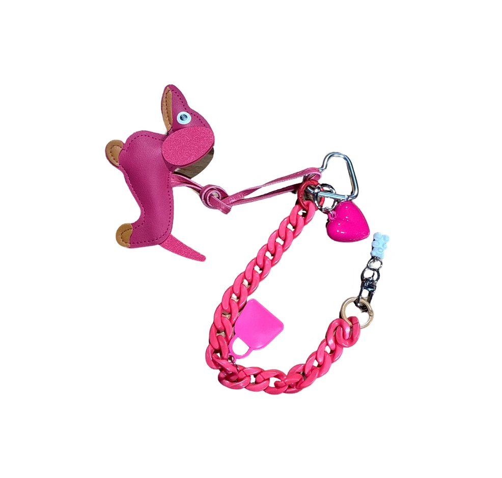 Louisa Lee - Tachenanhänger Dackel