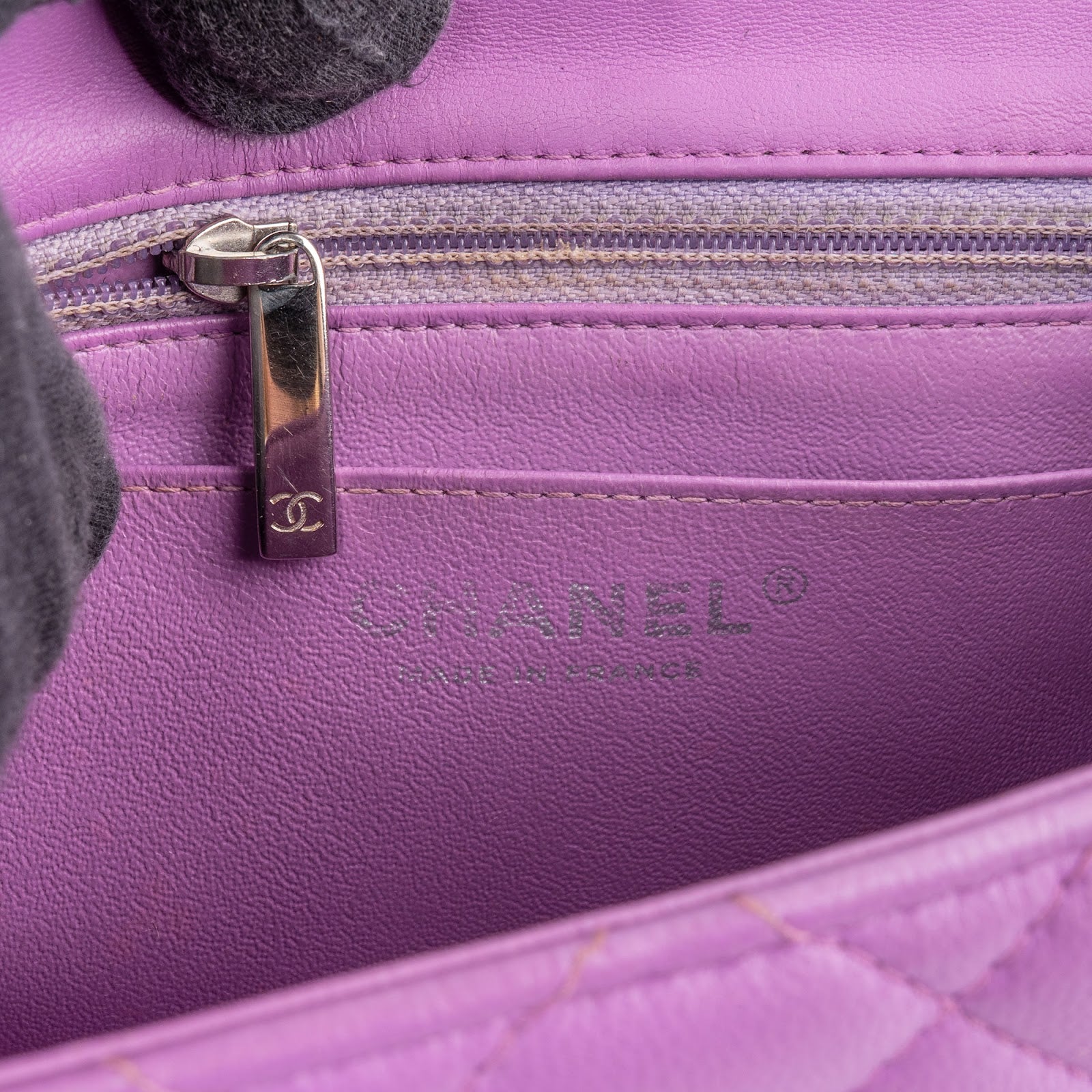Chanel Quilted Lambskin Small Rectangular Single Flap Crossbody Bag