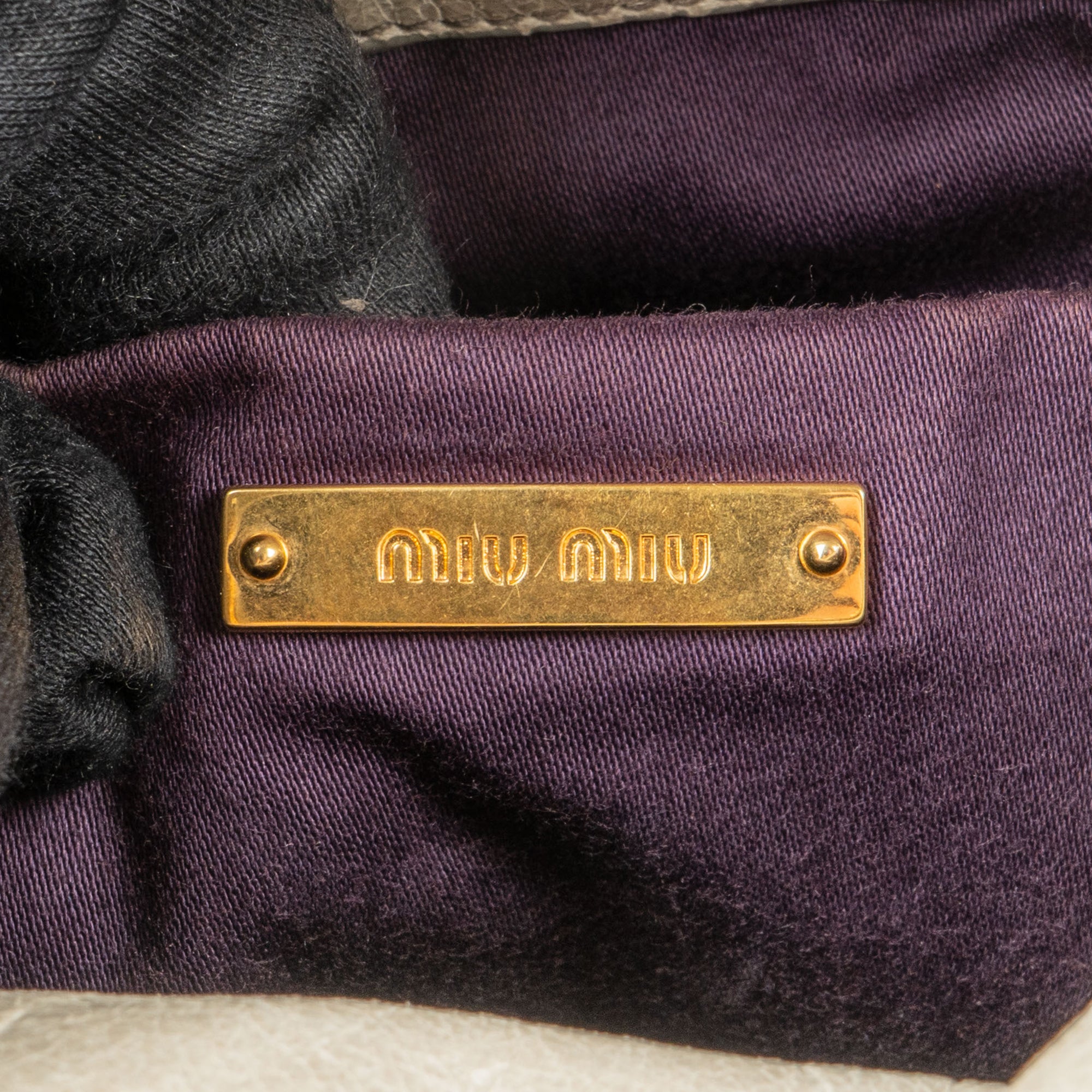 Torebka Miu Miu Classic Leather City