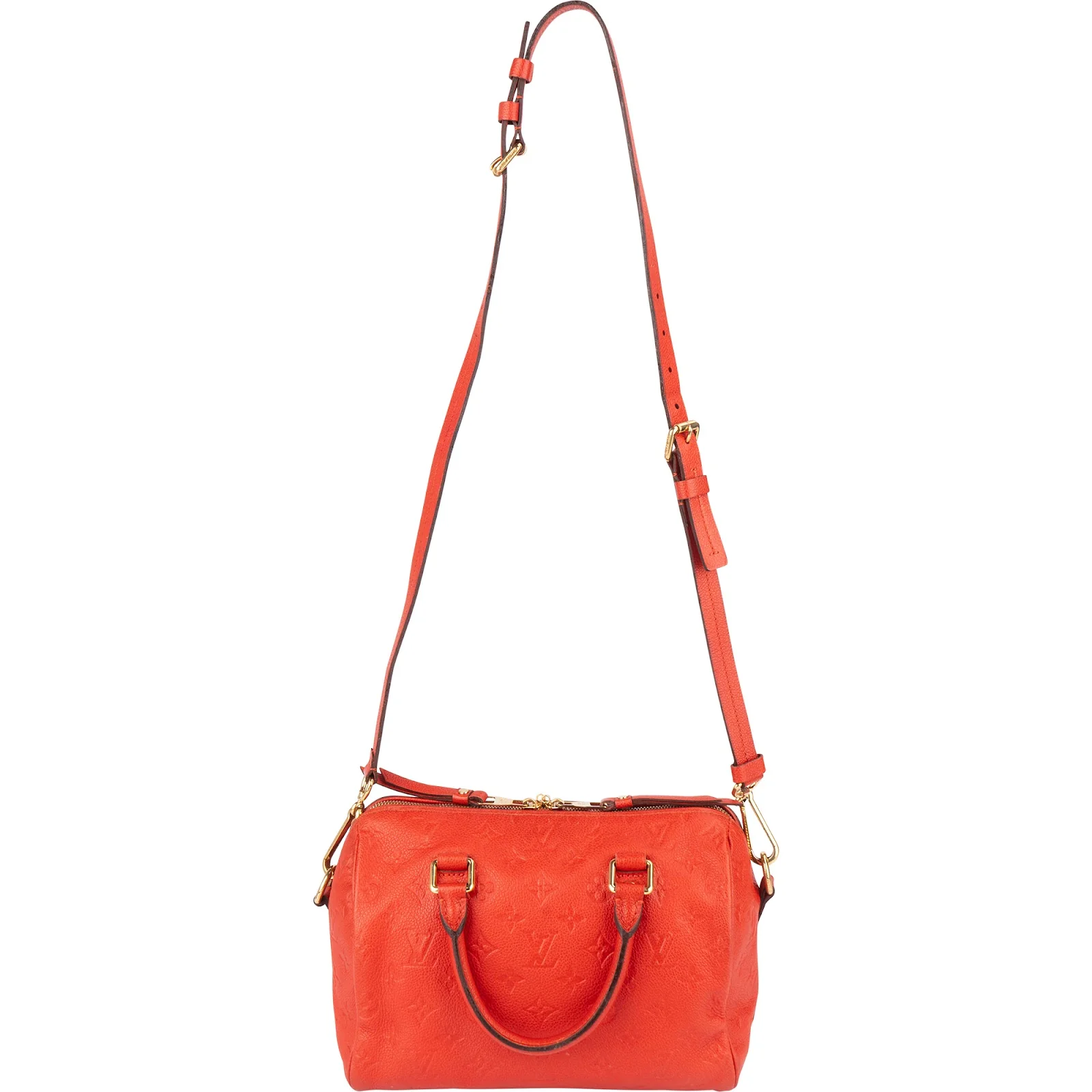 Louis Vuitton Monogram Empreinte Leather Speedy 25 Bandoulière Handbag