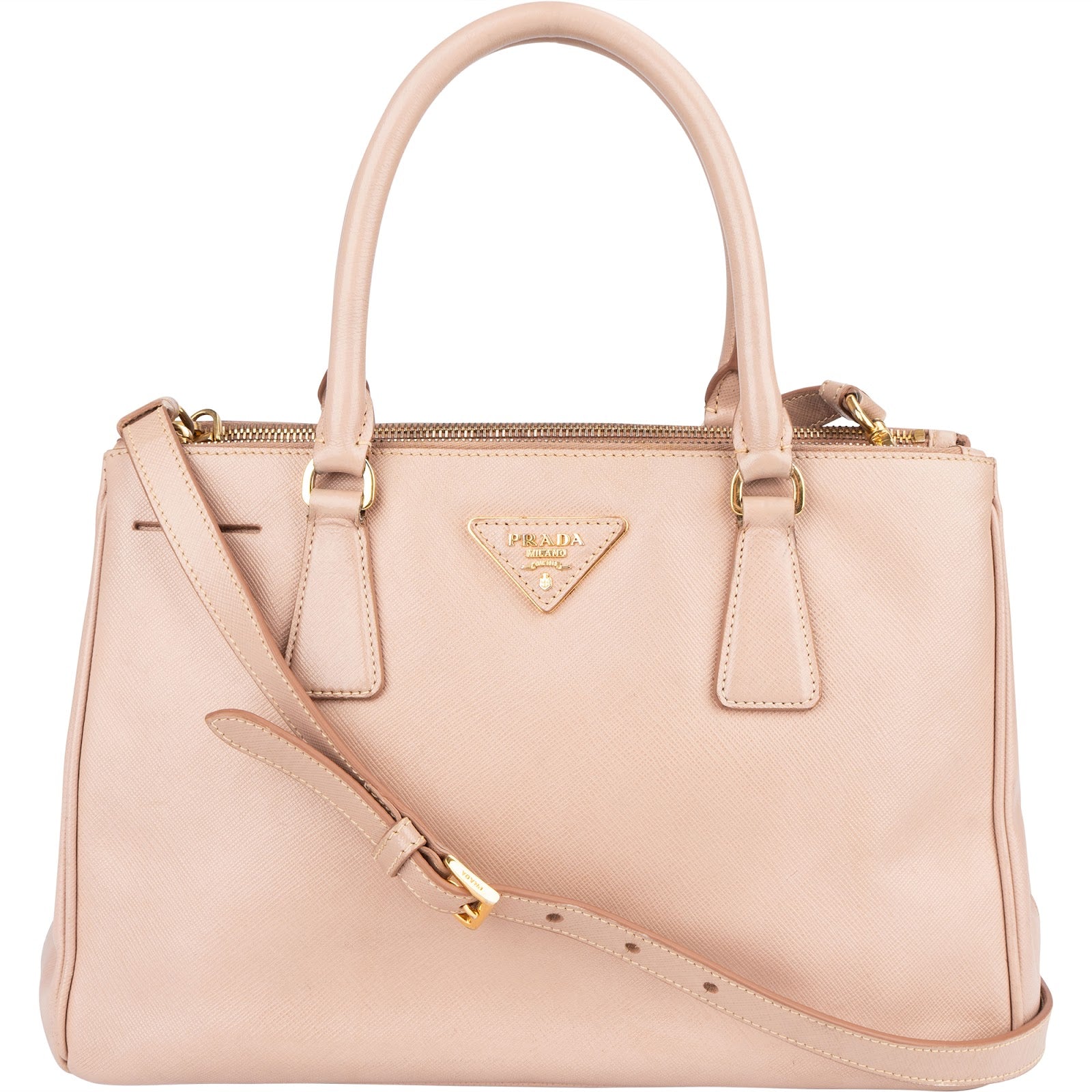 Prada Saffiano Leather Galleria Handbag