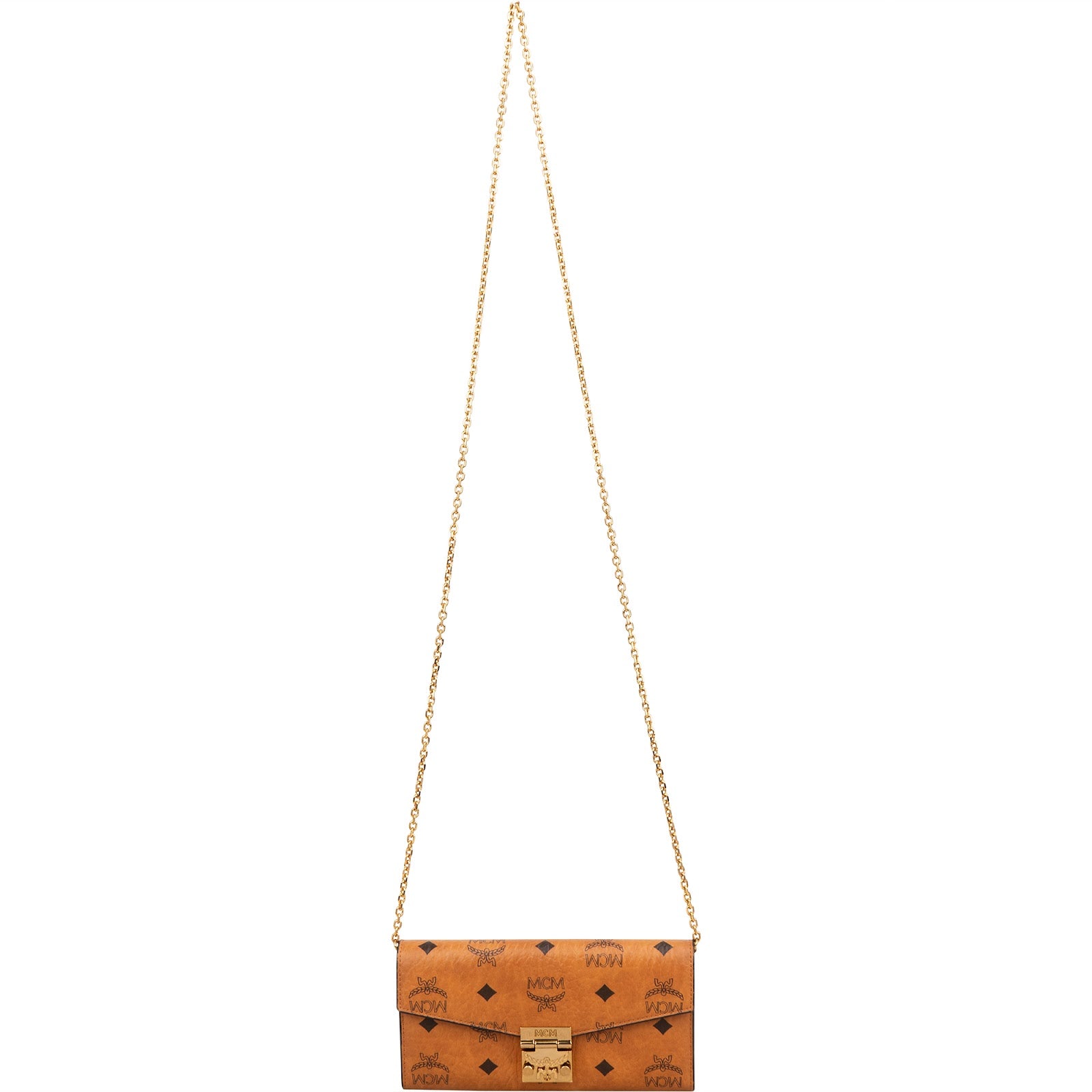 MCM Monogram Visetos Patricia Wallet On Chain