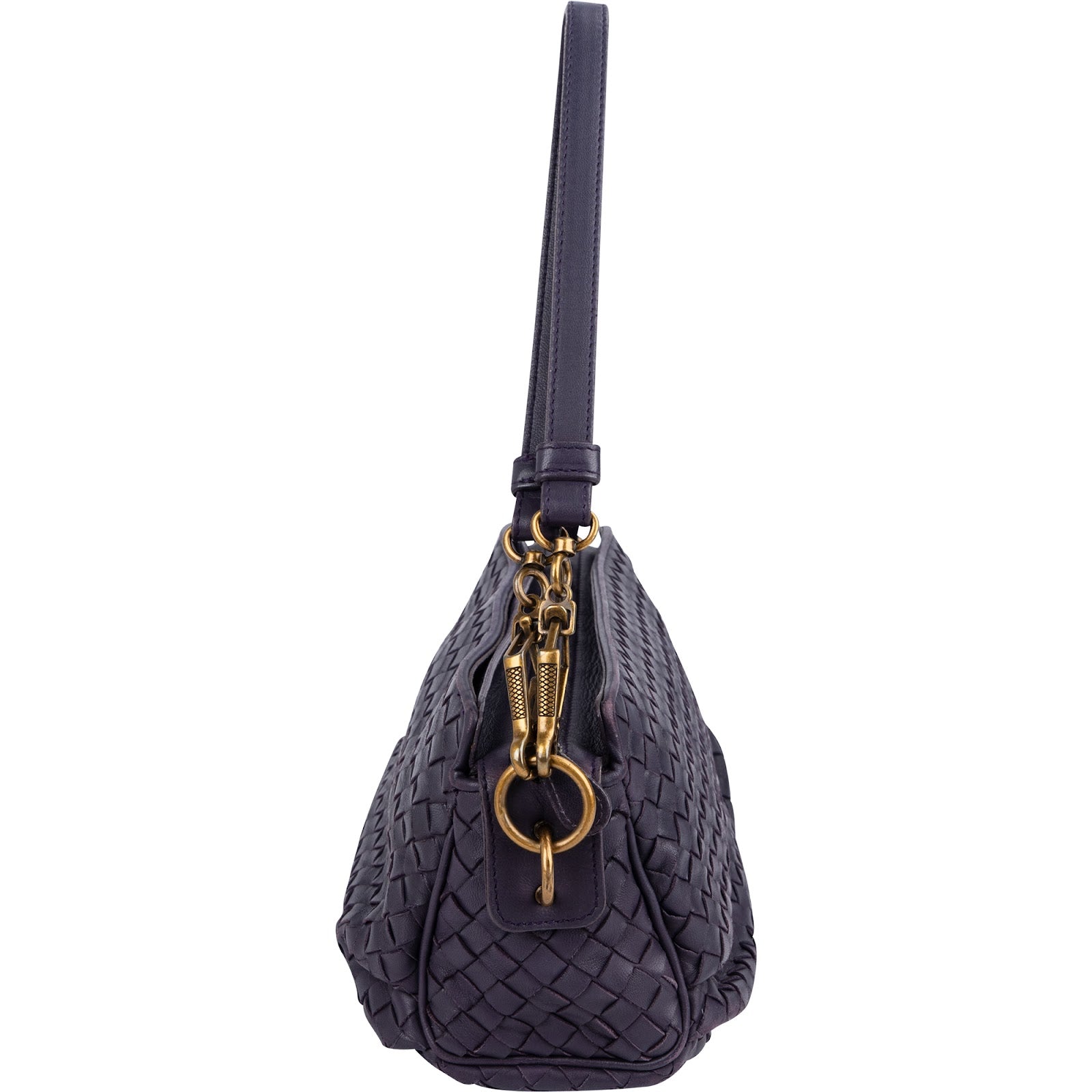 Sac à bandoulière Bottega Veneta en cuir nappa Intrecciato