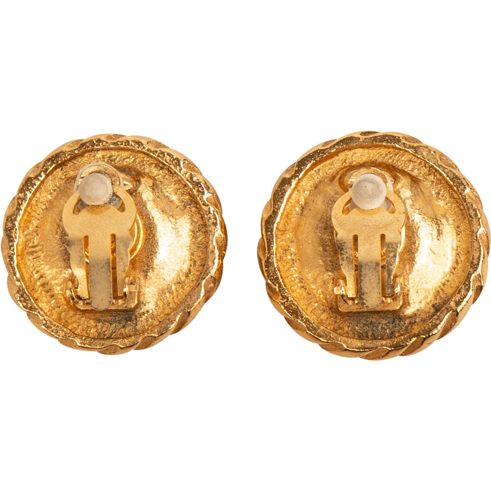 Chanel Pearl Rope Clip-On Earrings Clips