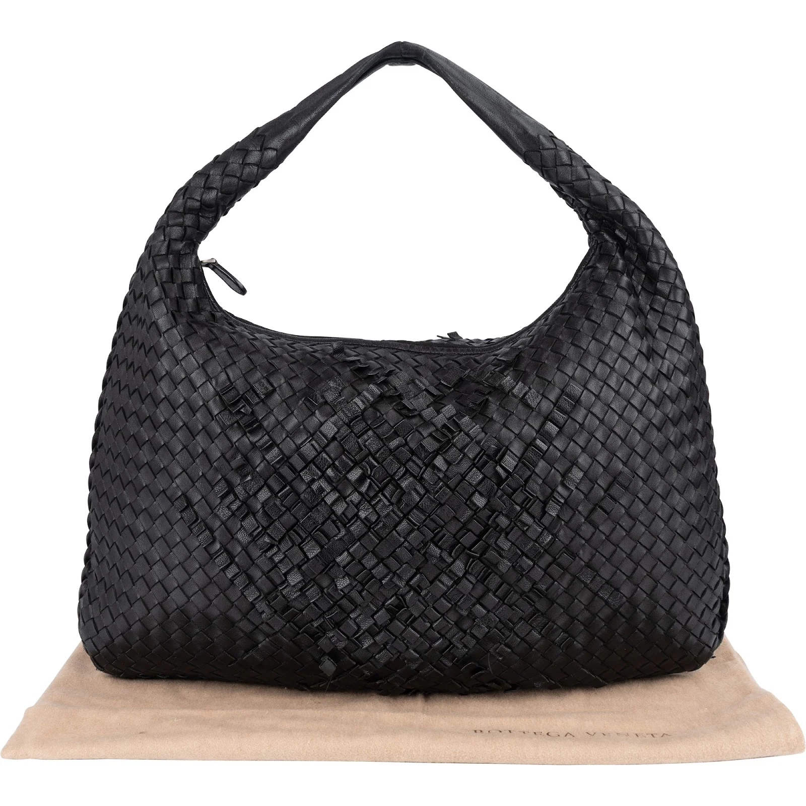 Bottega Veneta Intrecciato Nappa Cervo Belly Hobo Shoulder Bag