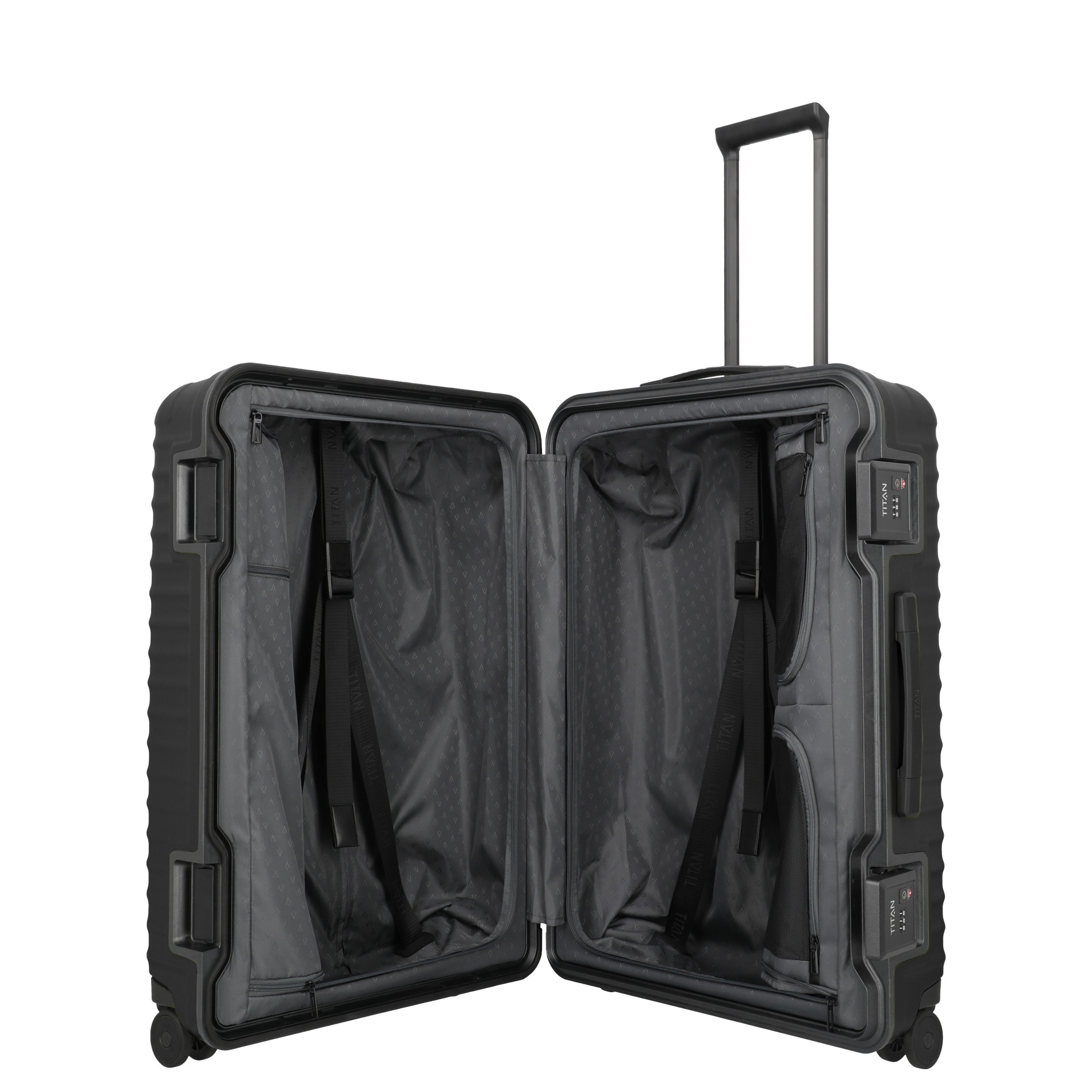 OVERSEAS Trolley L (75 cm) - Nightshade black