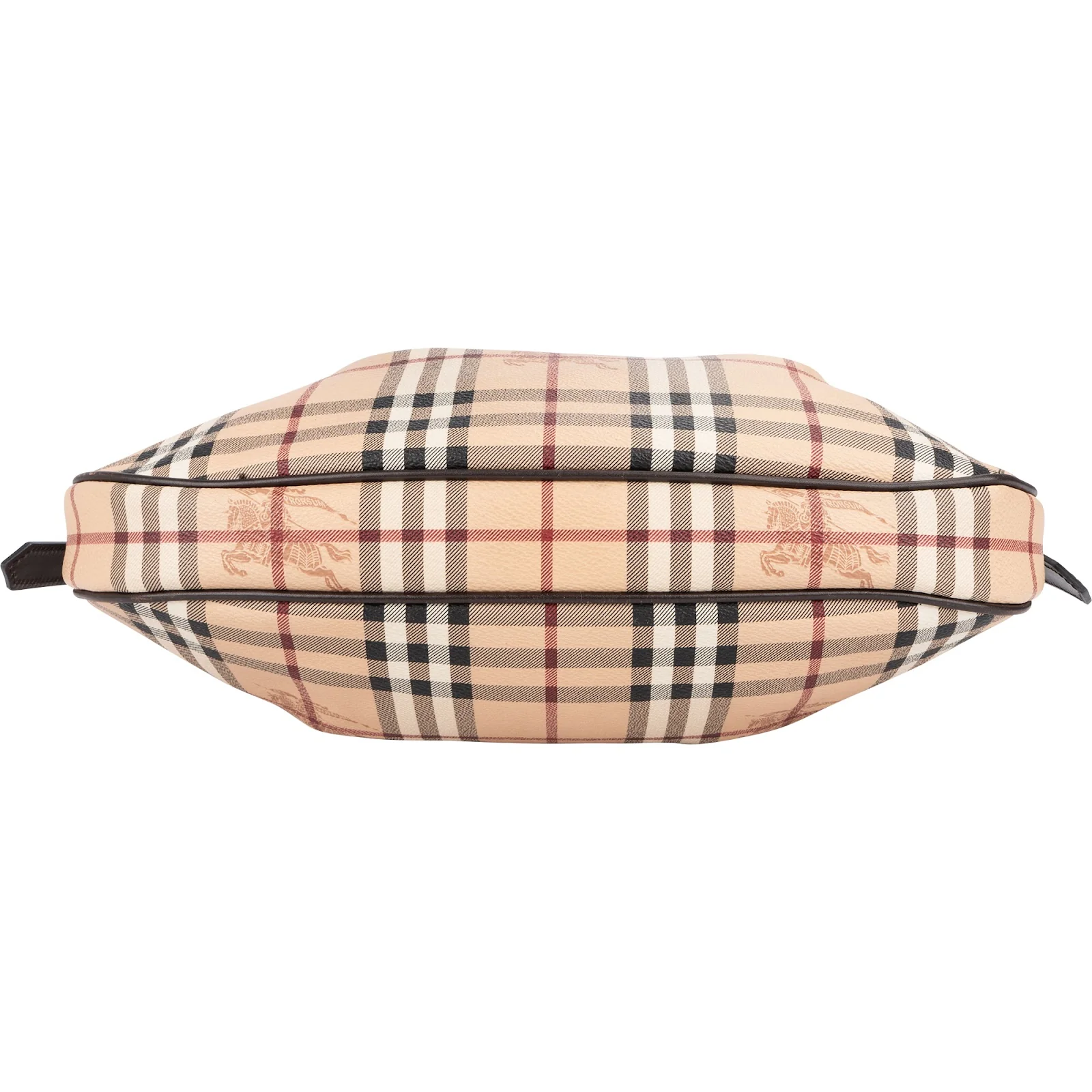 Burberry Haymarket Check Hobo Shoulder Bag