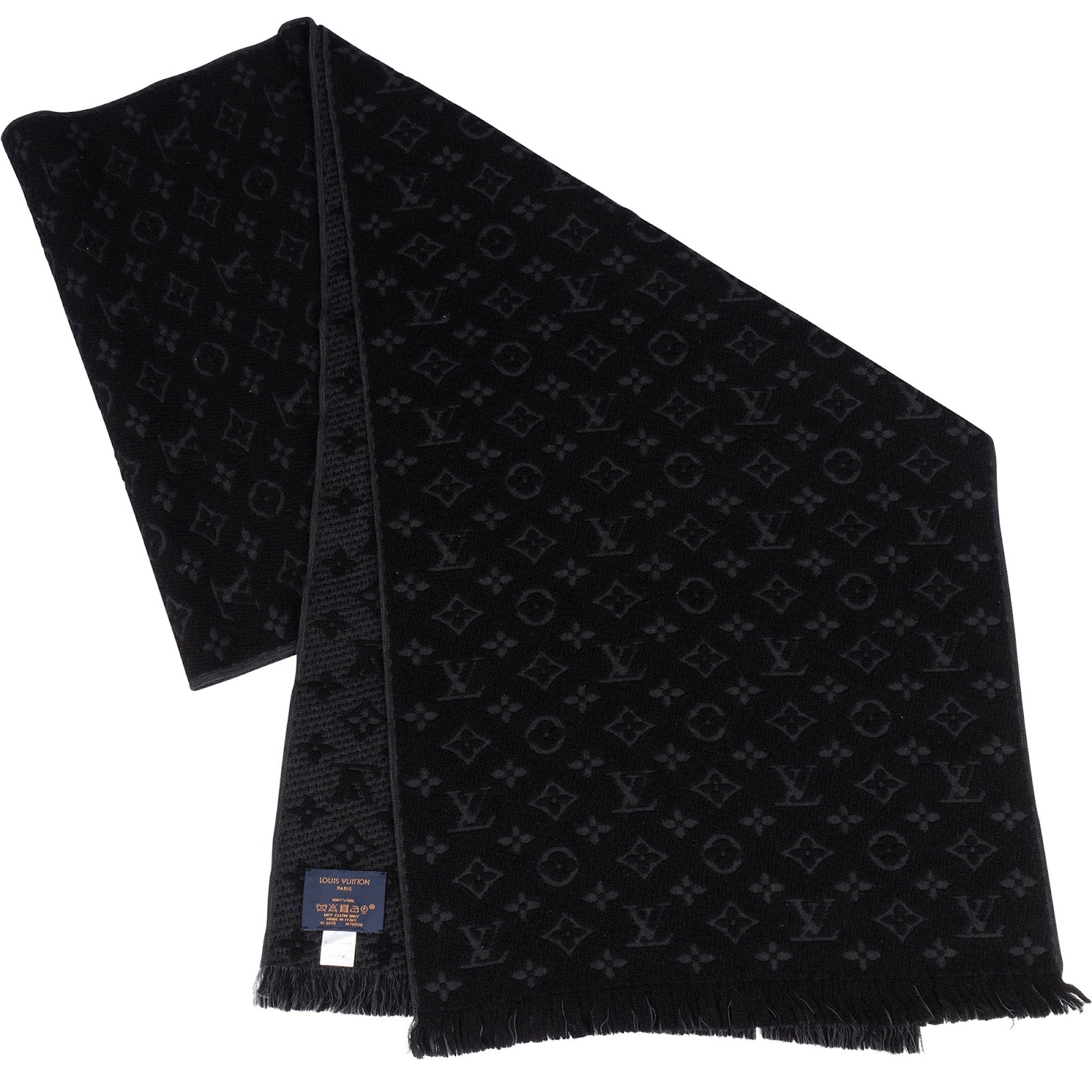 Louis Vuitton Wool Monogram Classic Schal Scarf