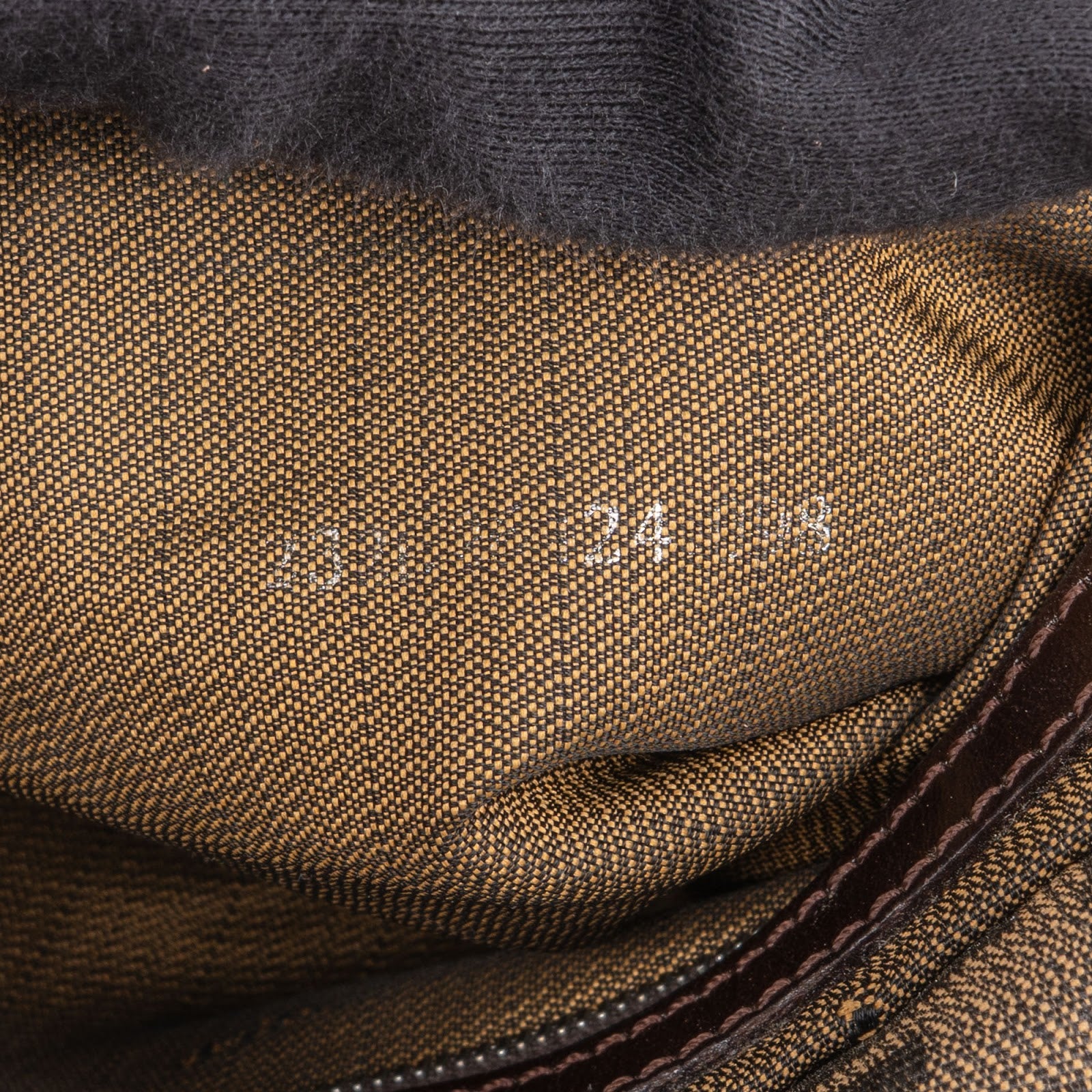 Fendi Monogram Zucca Baguette Shoulder Bag