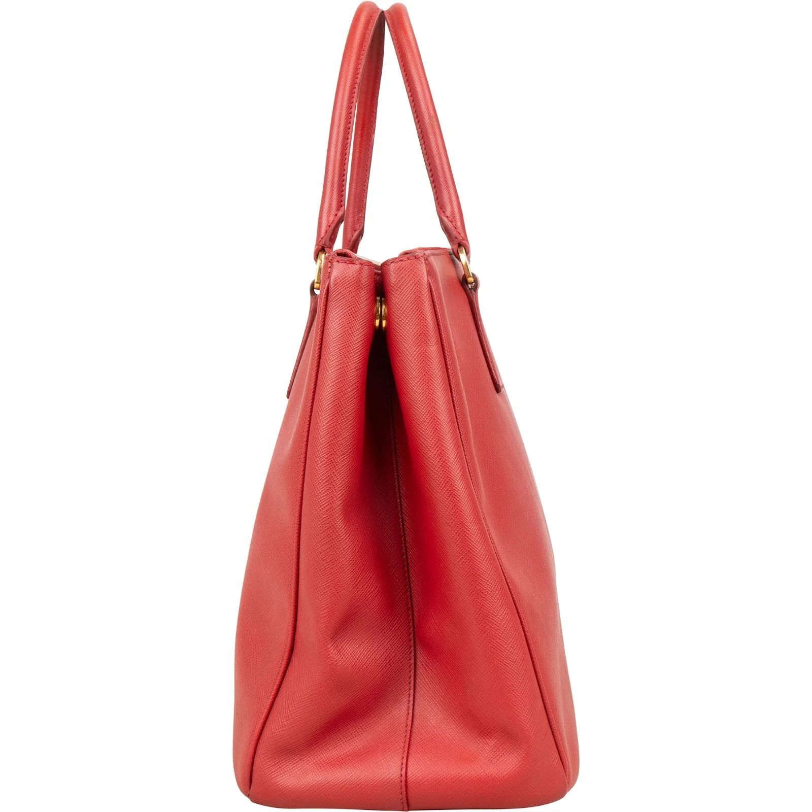 Prada Saffiano Vernice Galleria Handbag