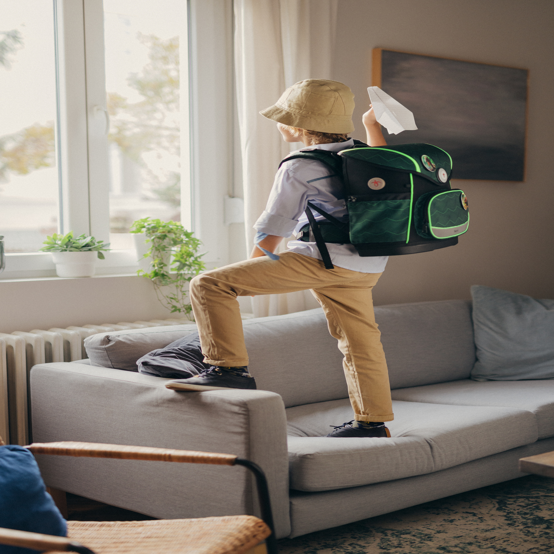 Compact Plus Schulranzenset 5-teilig - Twist of Lime