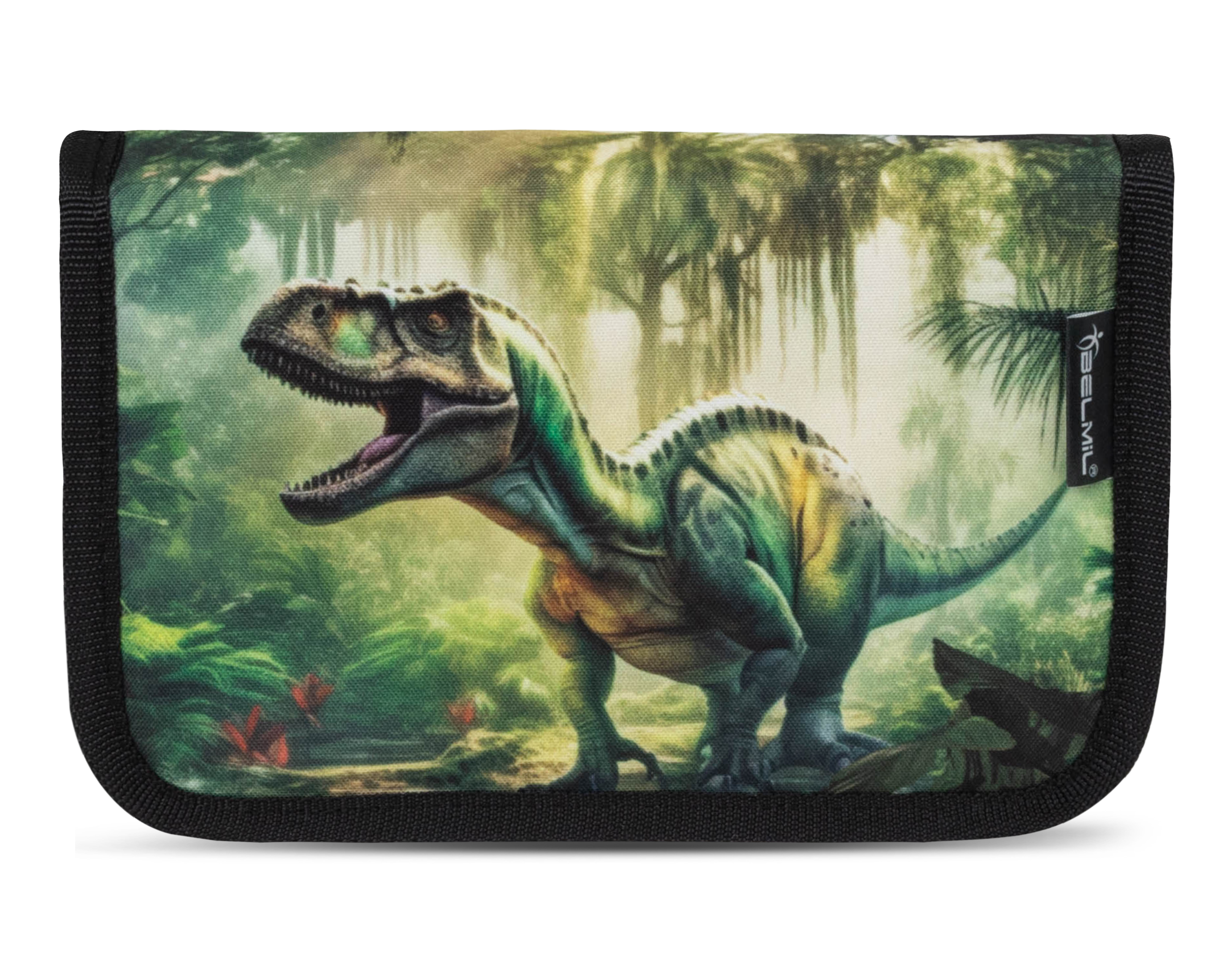 Compact Schulranzen Set 4-teilig mit Brustgurt - Lost World