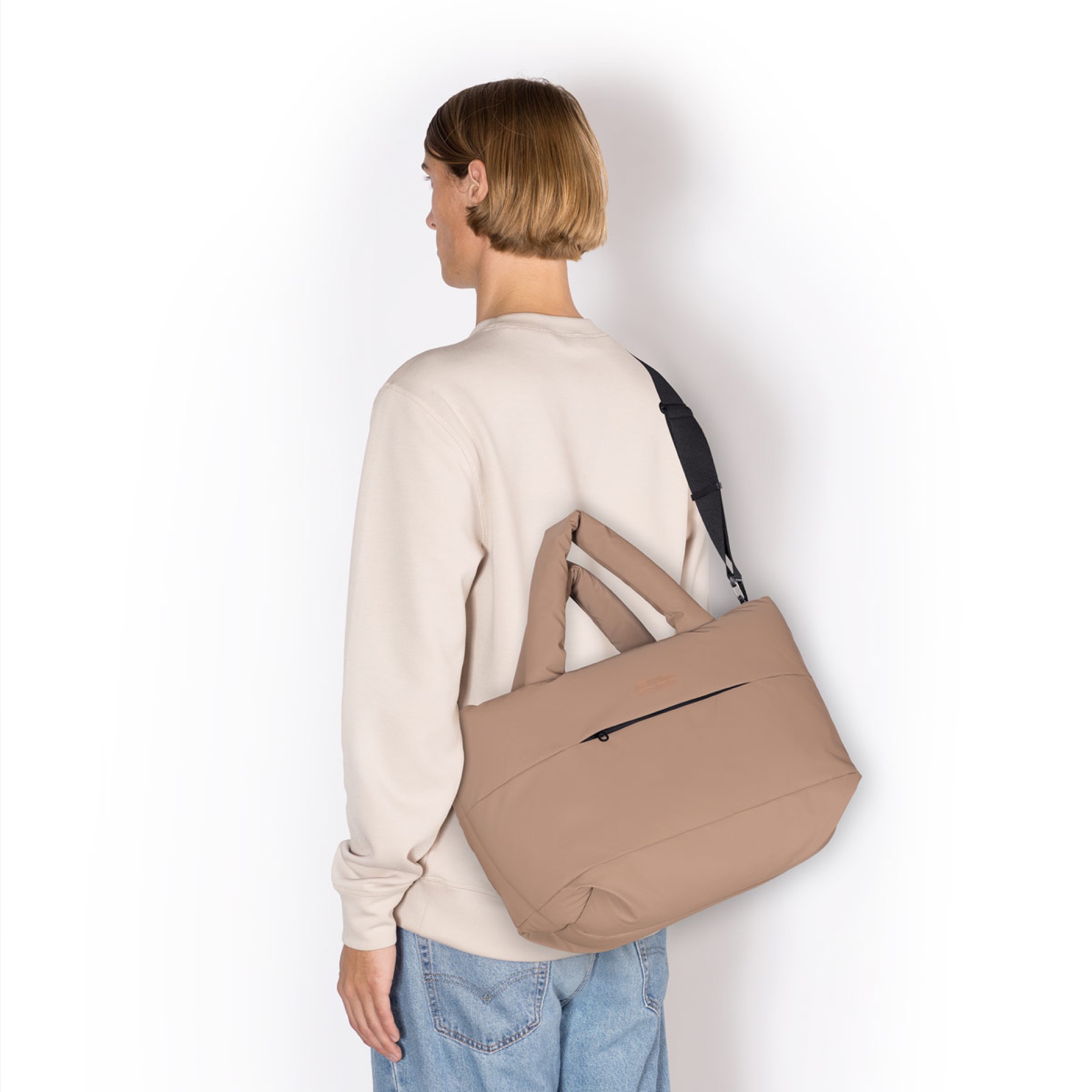 Olivia Puffy Bag Moss - Earth