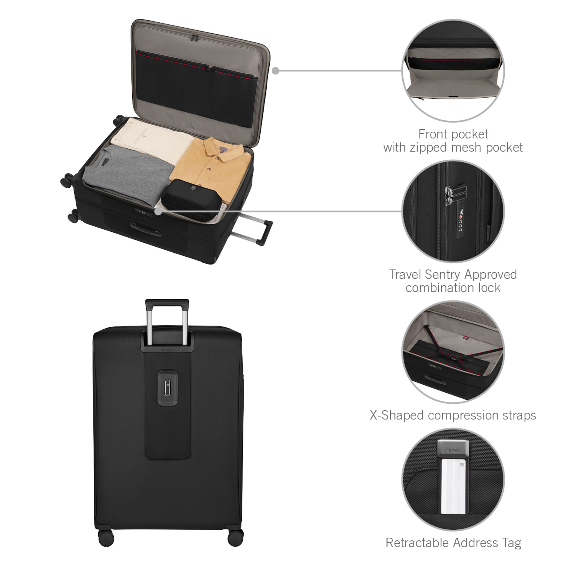 Werks Traveler 7.0 Extra Large Case - Black