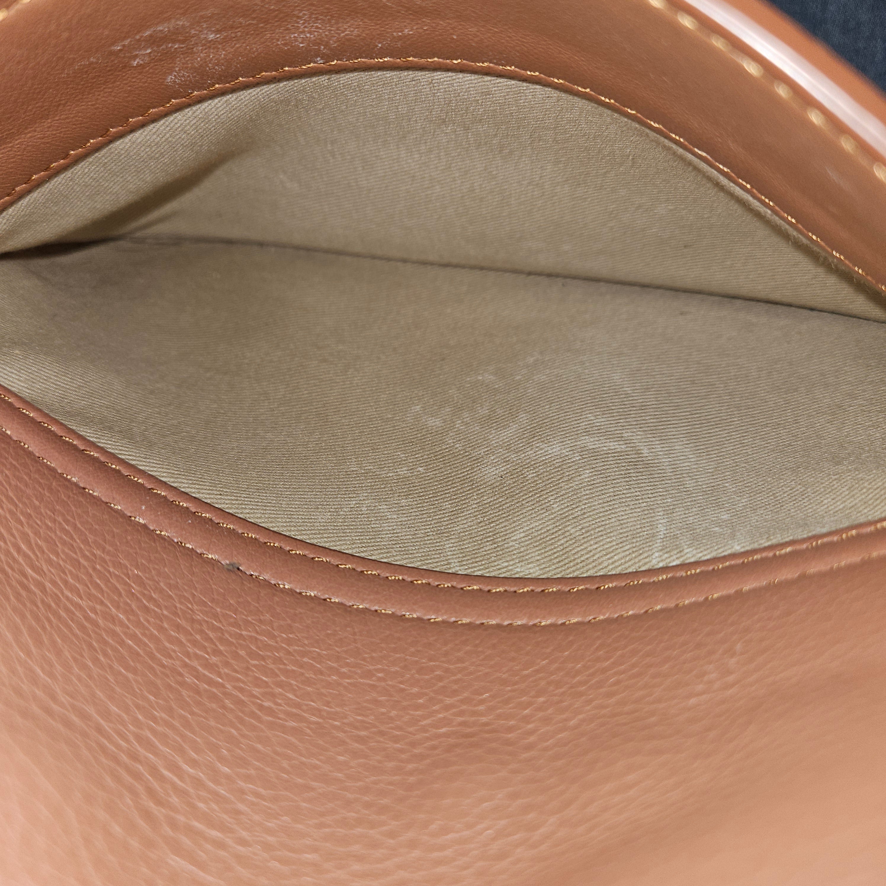 Petit sac à bandoulière « Tess » de Chloé en cuir de veau grainé