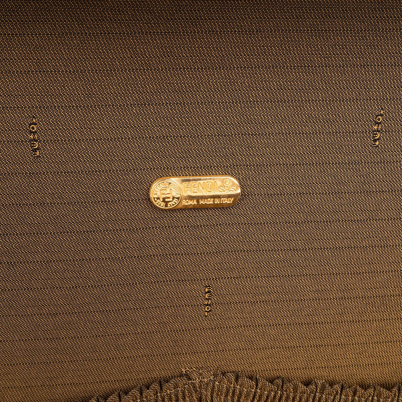 Fendi Monogram Zucca Canvas Vintage Koffer