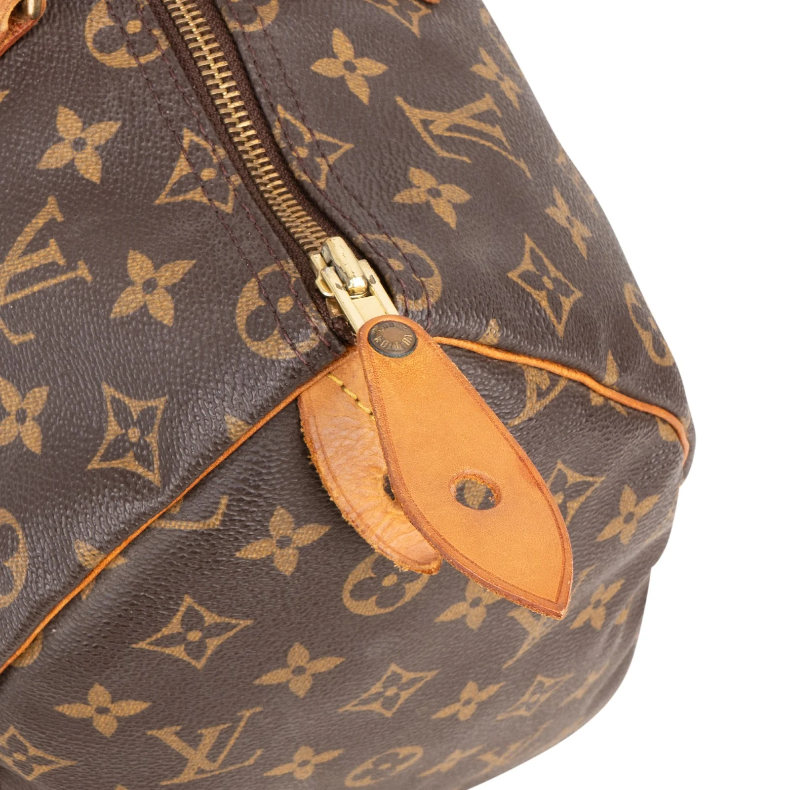 Louis Vuitton Monogram Canvas Speedy 35 Boston Bag