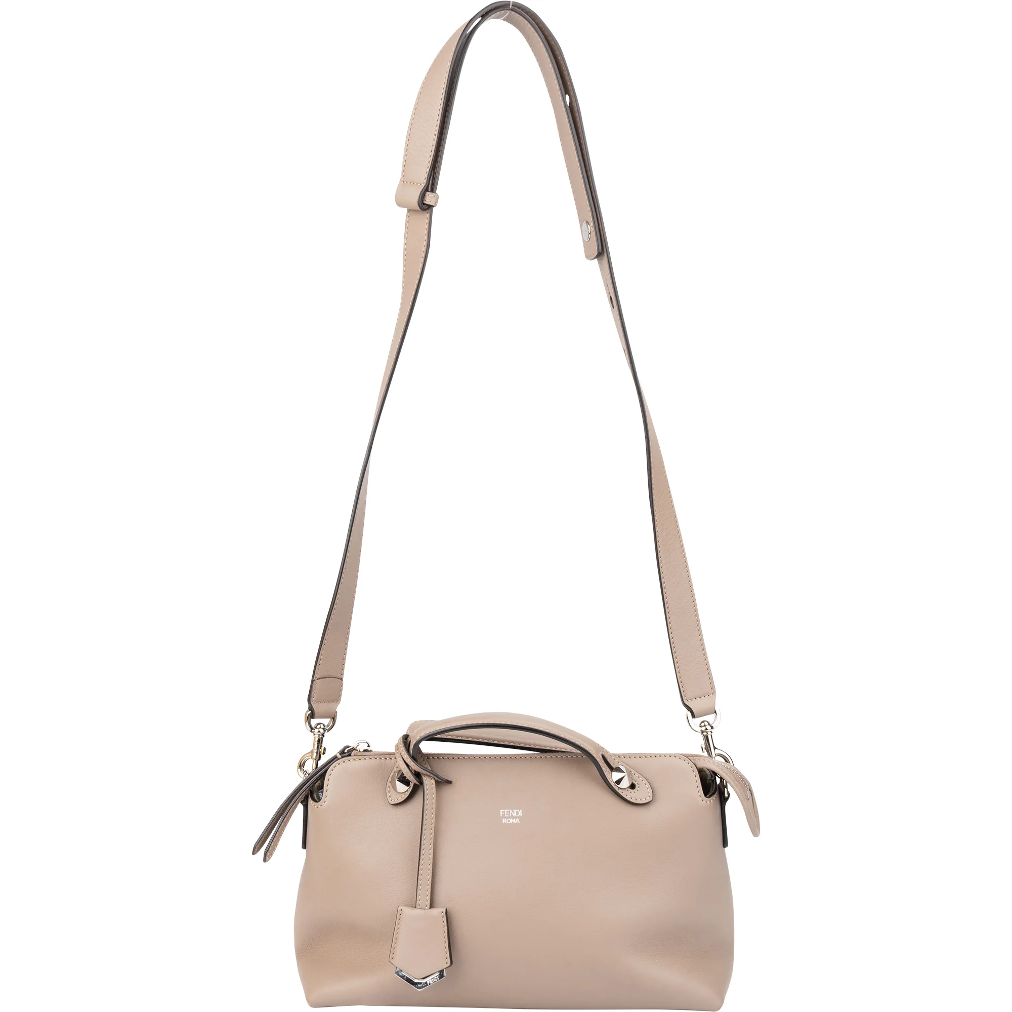 Fendi Taupe Leather By The Way Handbag
