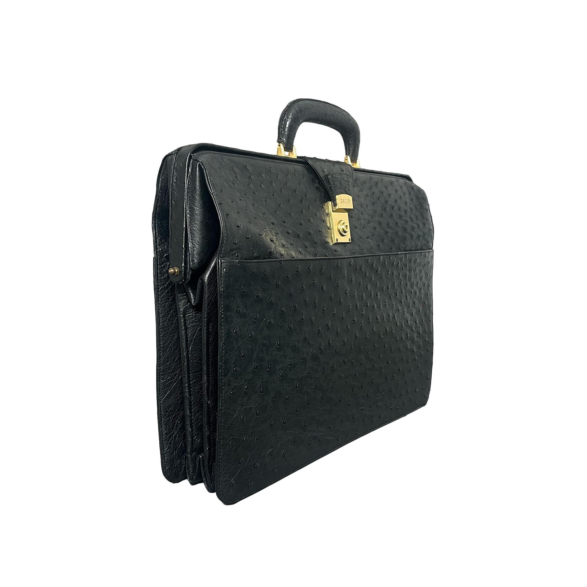 Bally - Business Bag aus Straußenleder