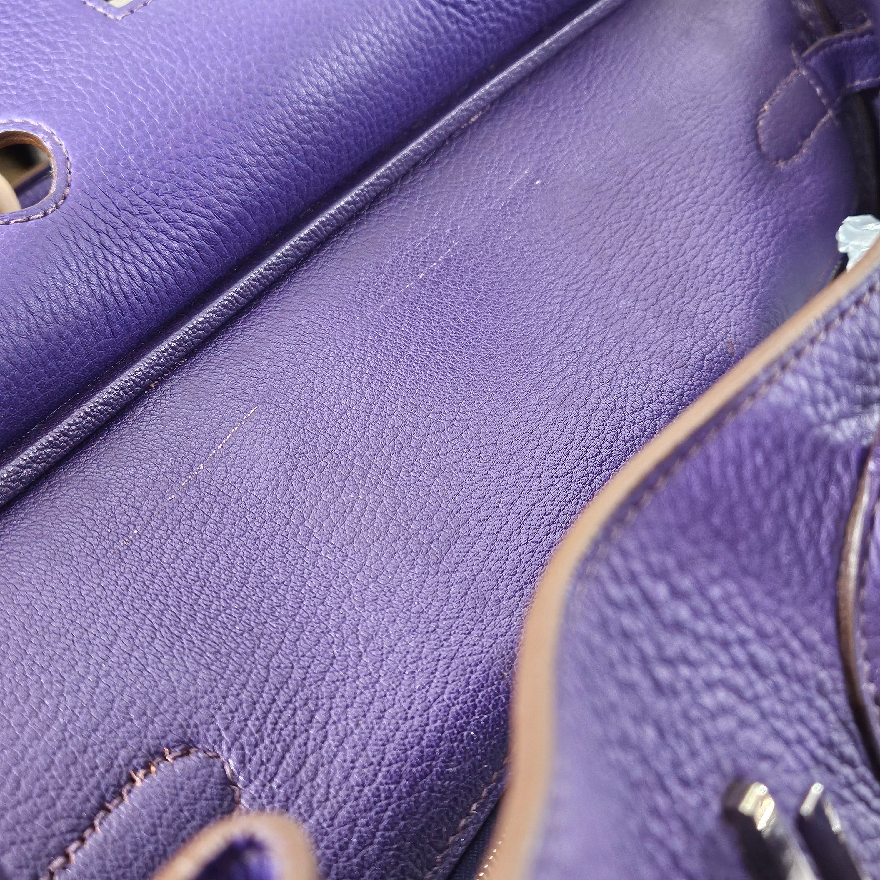 Hermès - Birkin 35 Iris Purple Handtasche