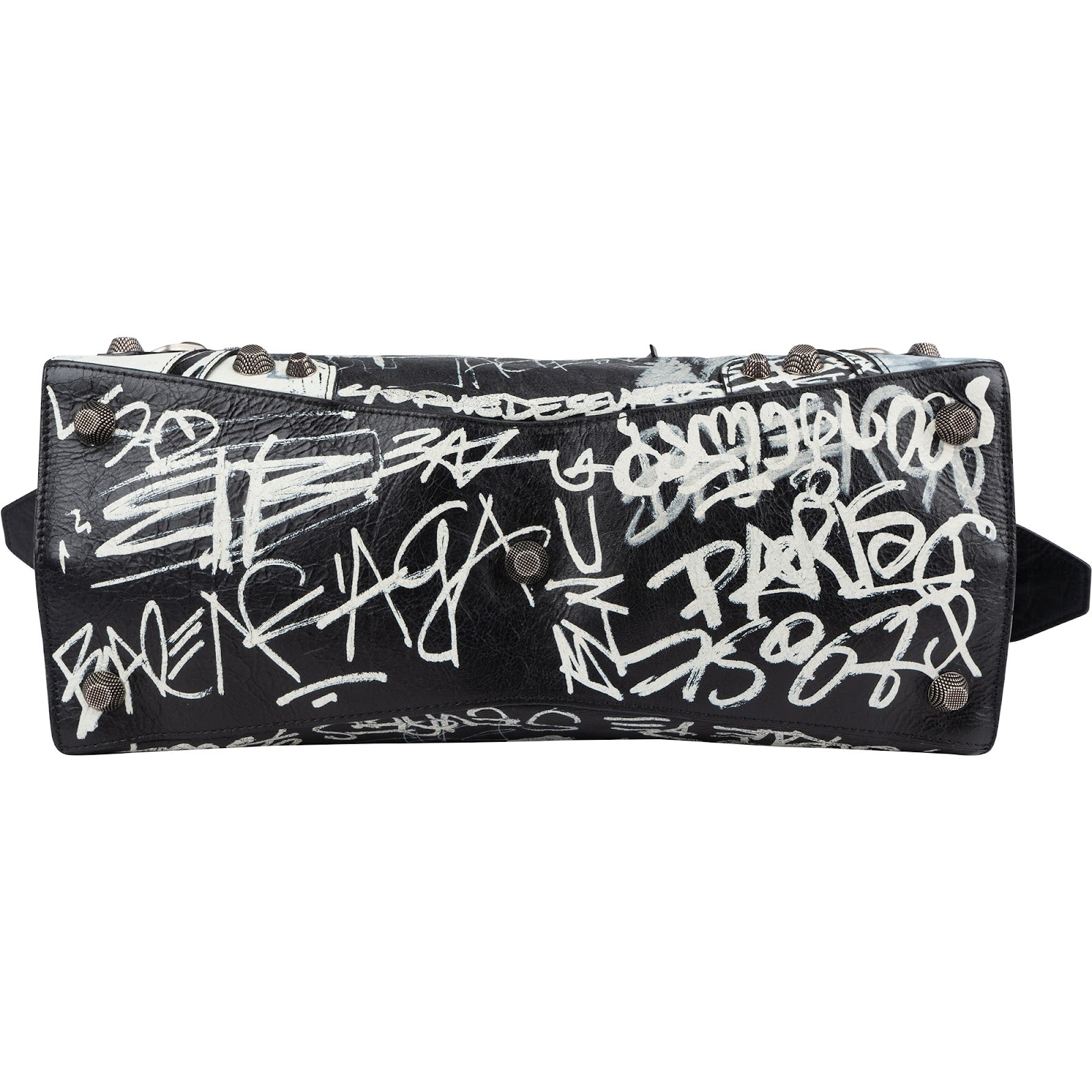 Balenciaga - Graffiti Neo Cagole City Handbag