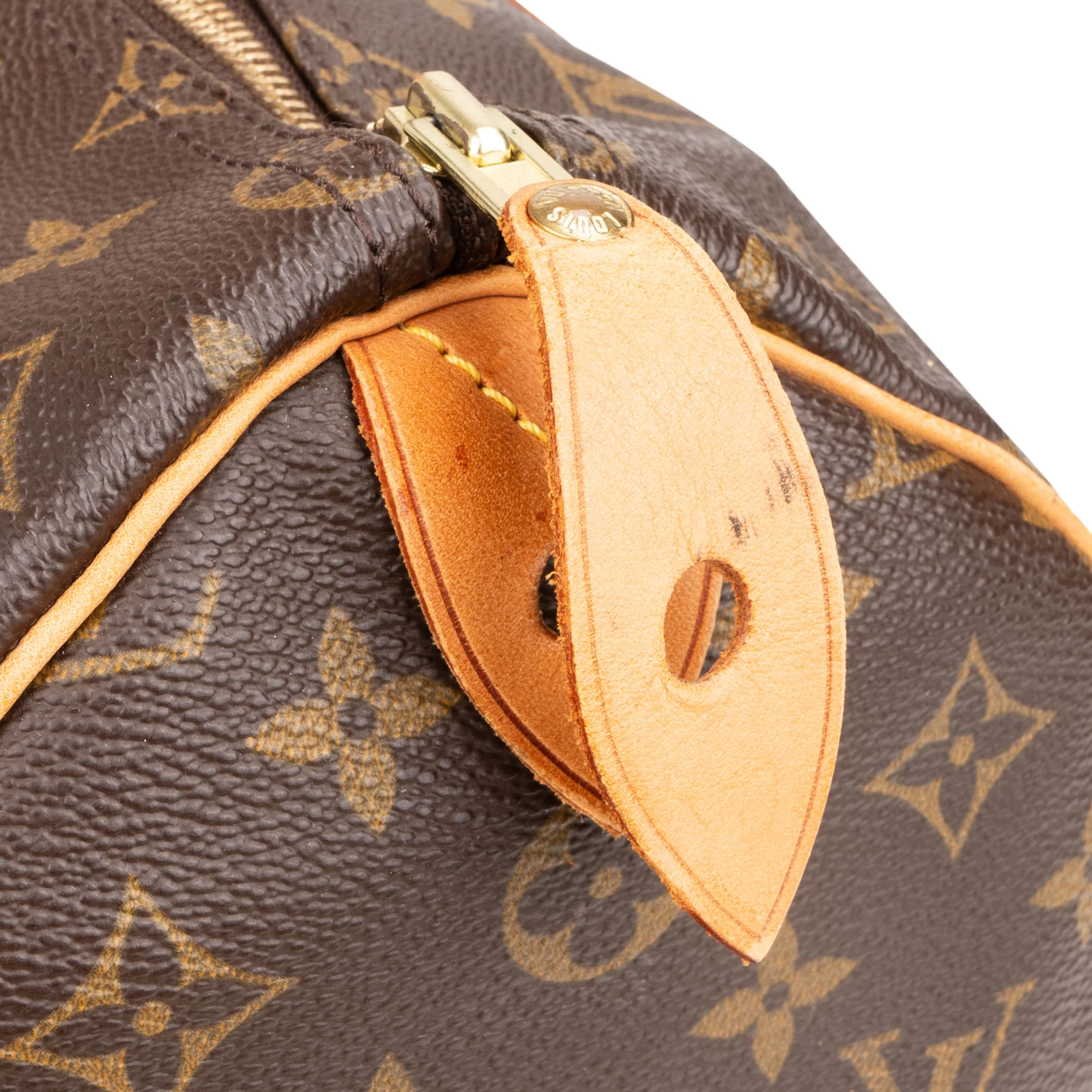 Louis Vuitton Canvas Monogram Speedy 35 Handbag