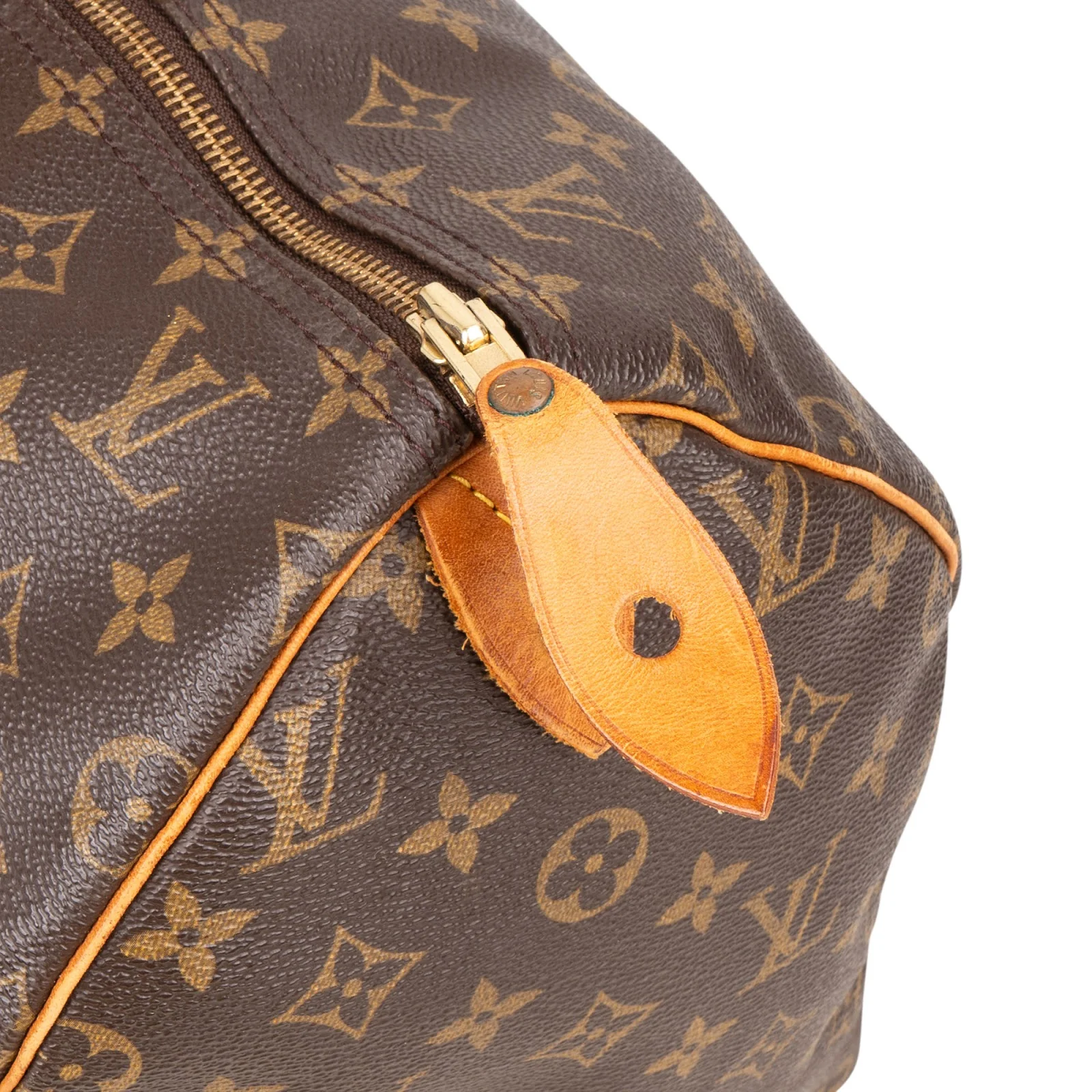 Louis Vuitton Canvas Monogram Speedy 40 Boston Bag