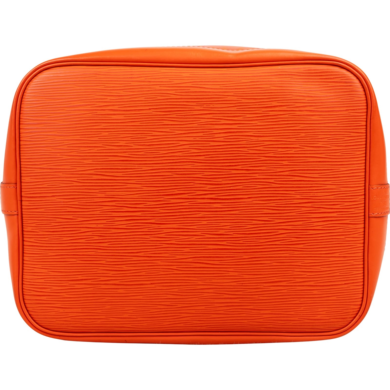 Louis Vuitton Orange Epi Leather NM Sac Noé Petit Shoulder Bag