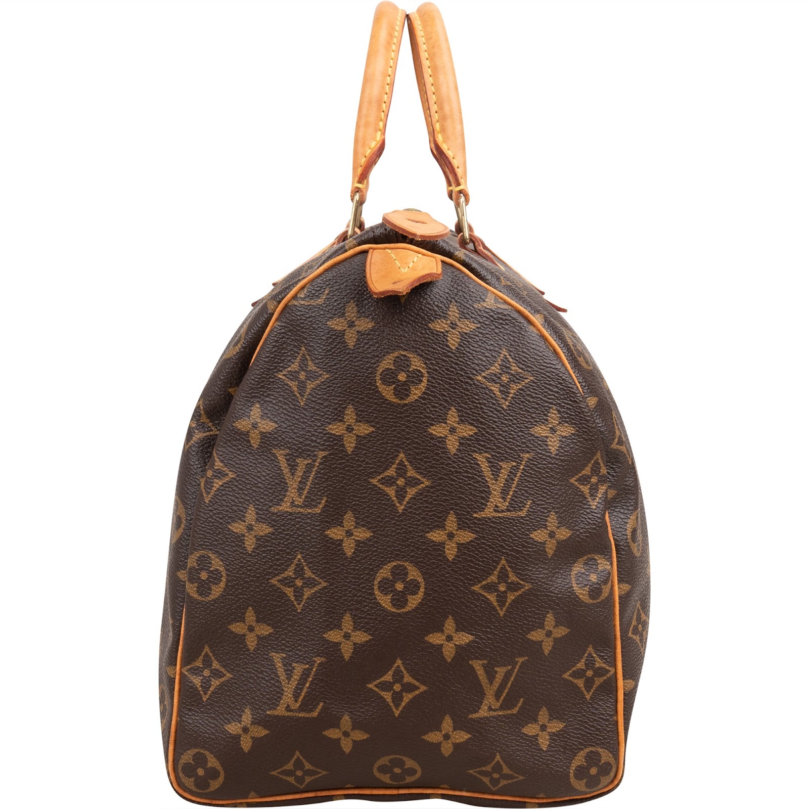 Louis Vuitton Monogram Canvas Speedy 35 Boston Bag