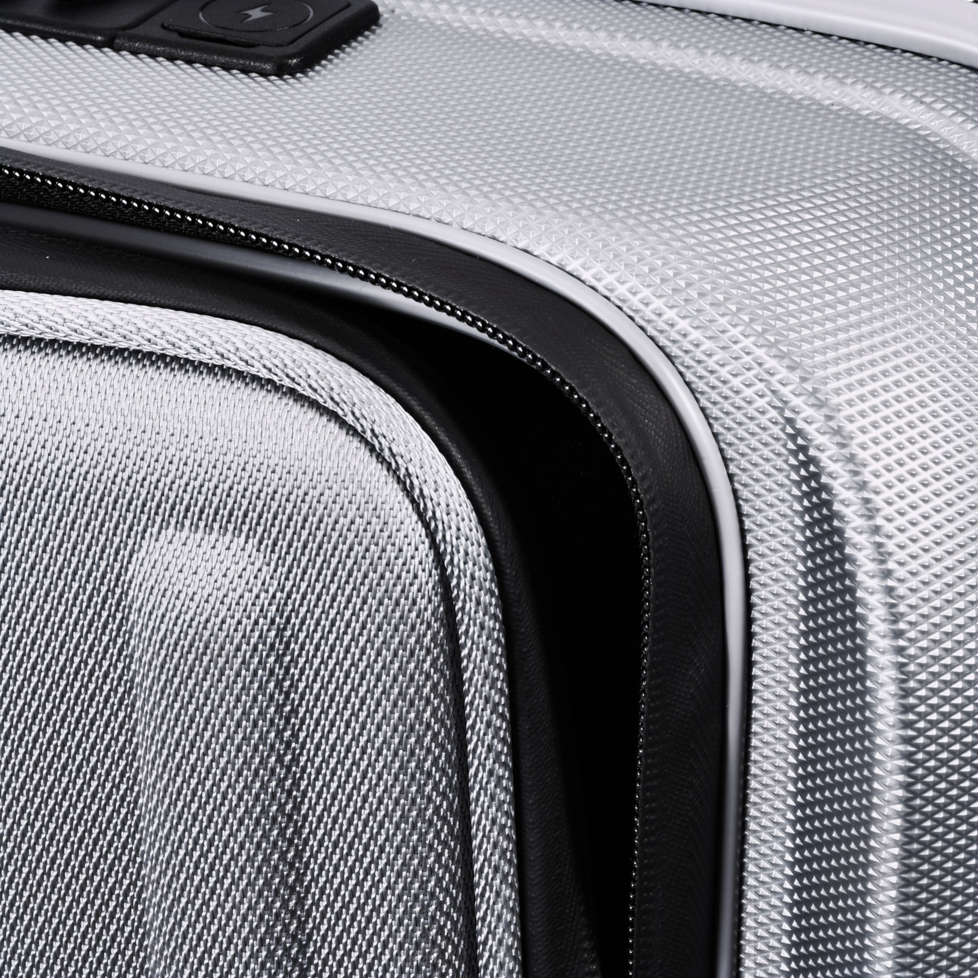 KAPSTADT BUSINESS PREMIUM Handgebäck (55 cm) erweiterbar - silber