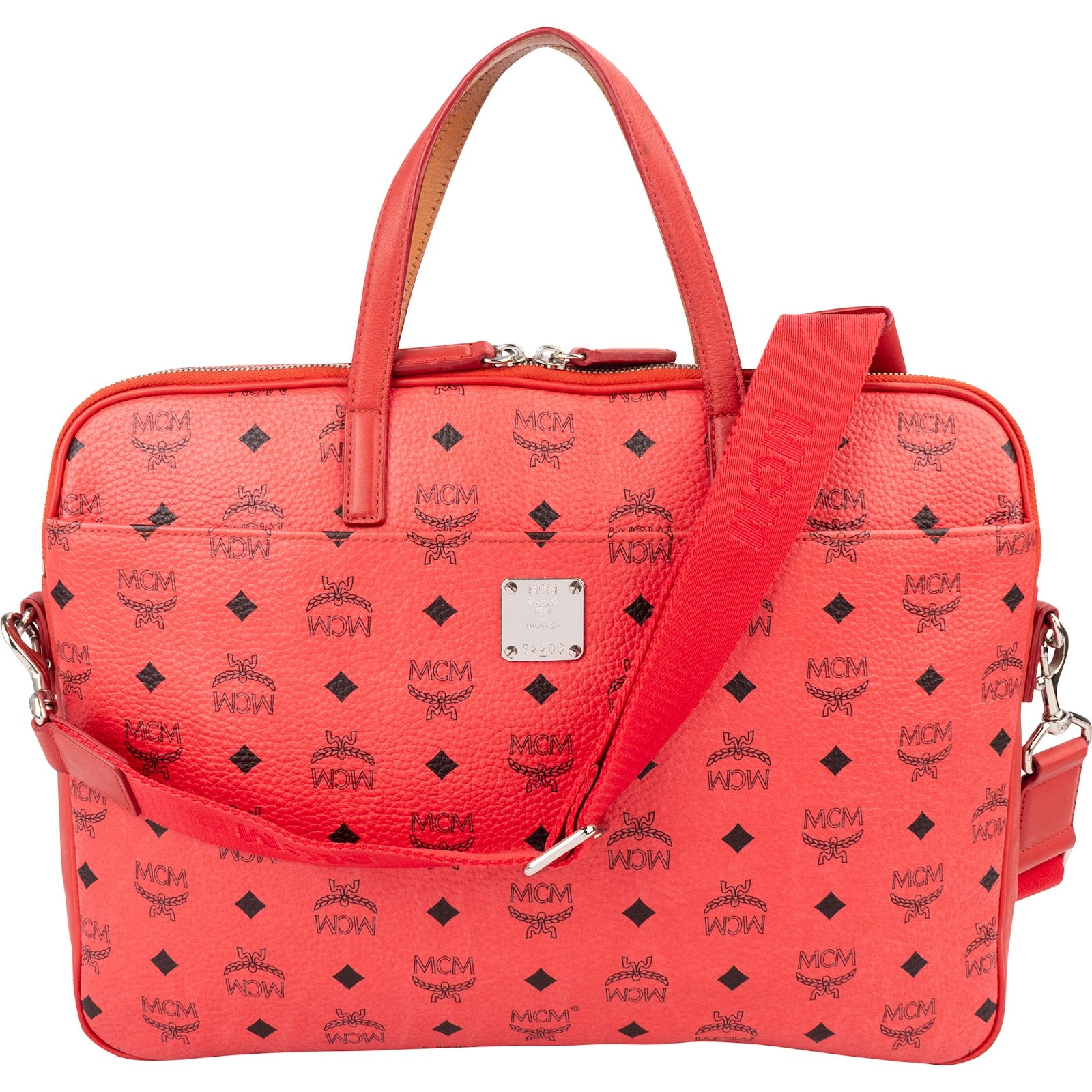 Sac de travail MCM Monogram Visetos