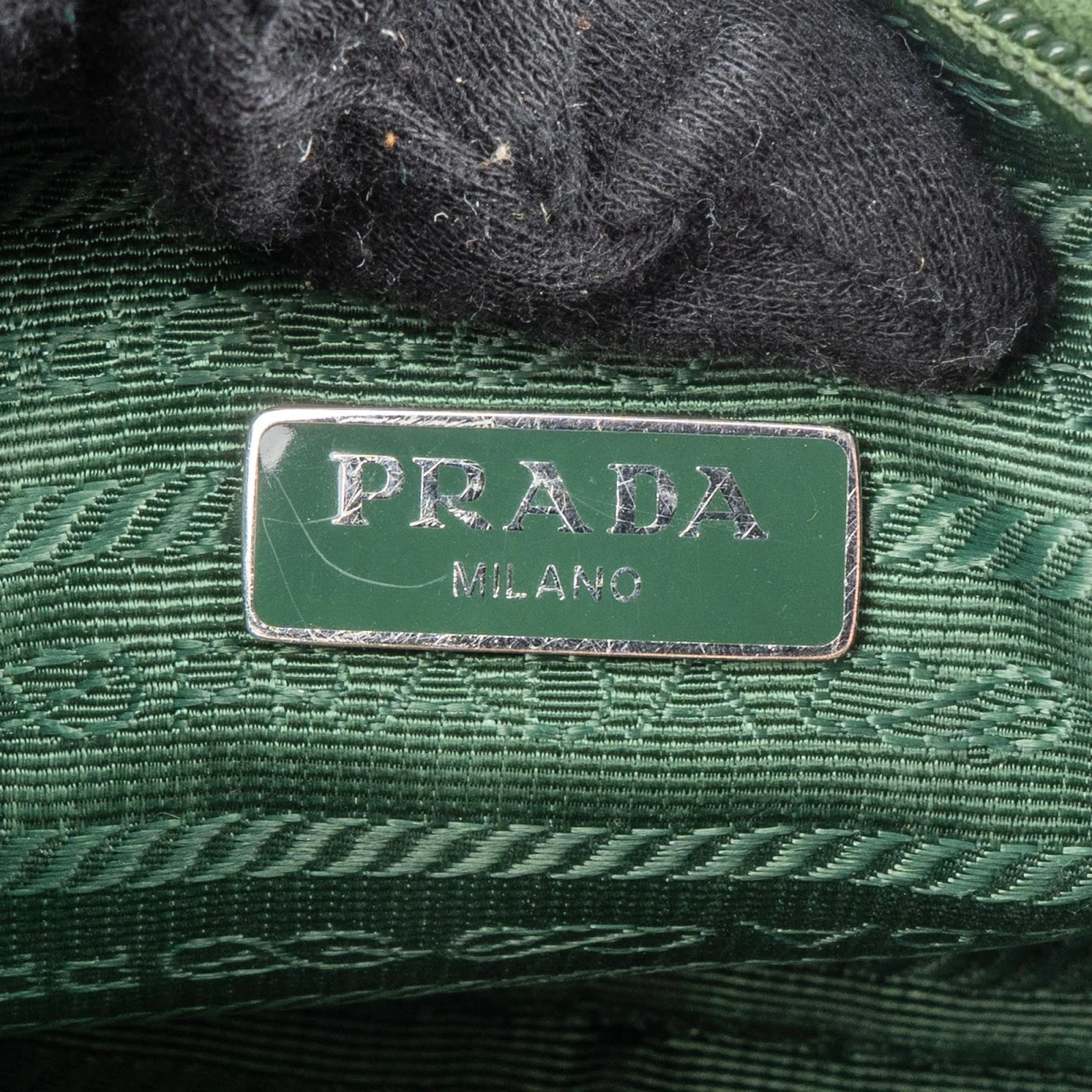 Prada Green Nylon Re-Edition 2000 Handbag