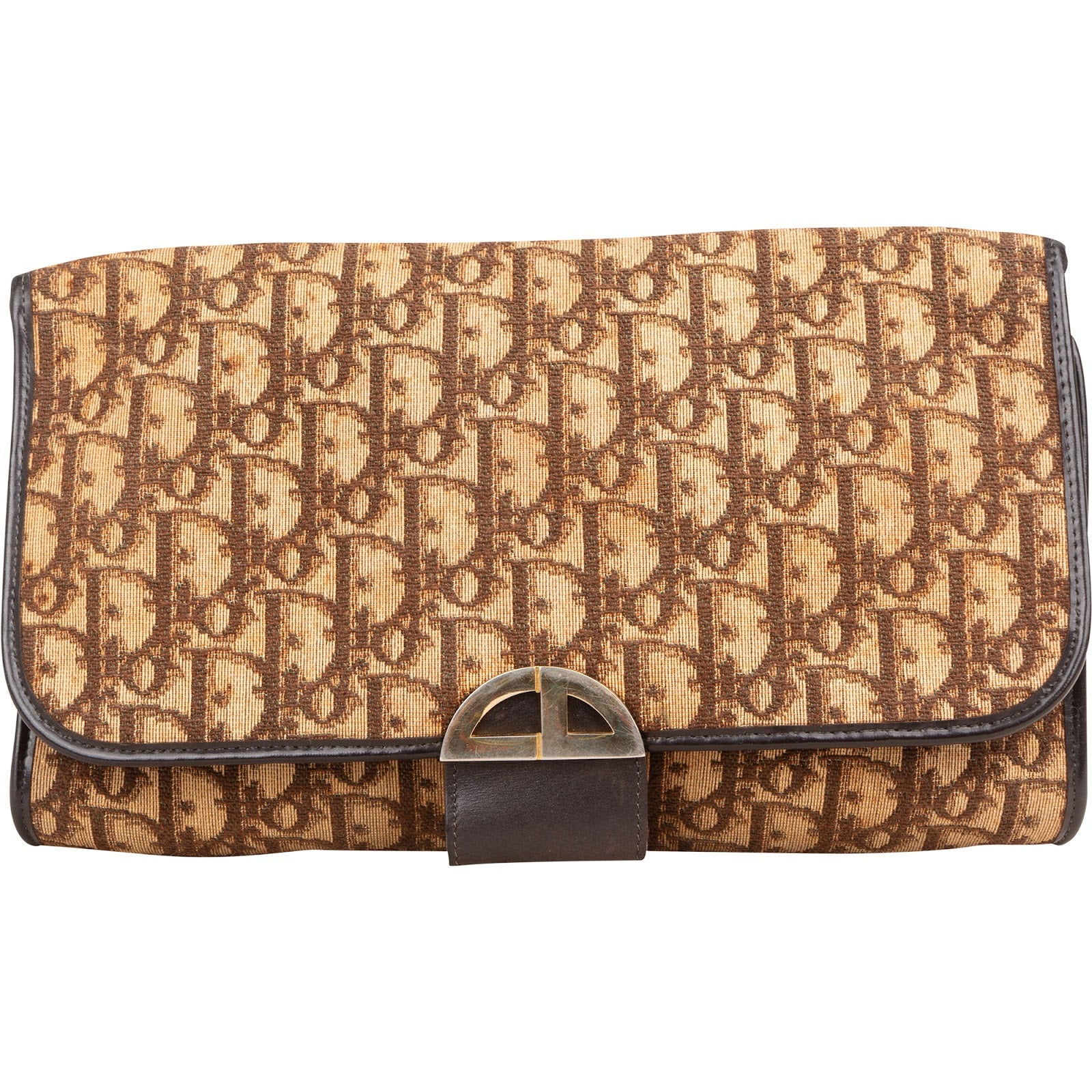 Christian Dior Oblique Monogram Clutch Bag
