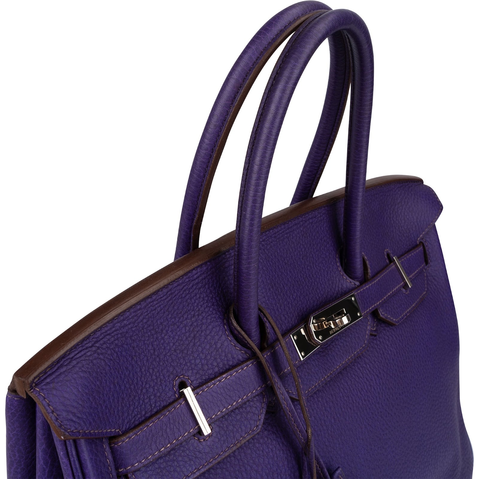 Hermès - Birkin 35 Iris Purple Handtasche