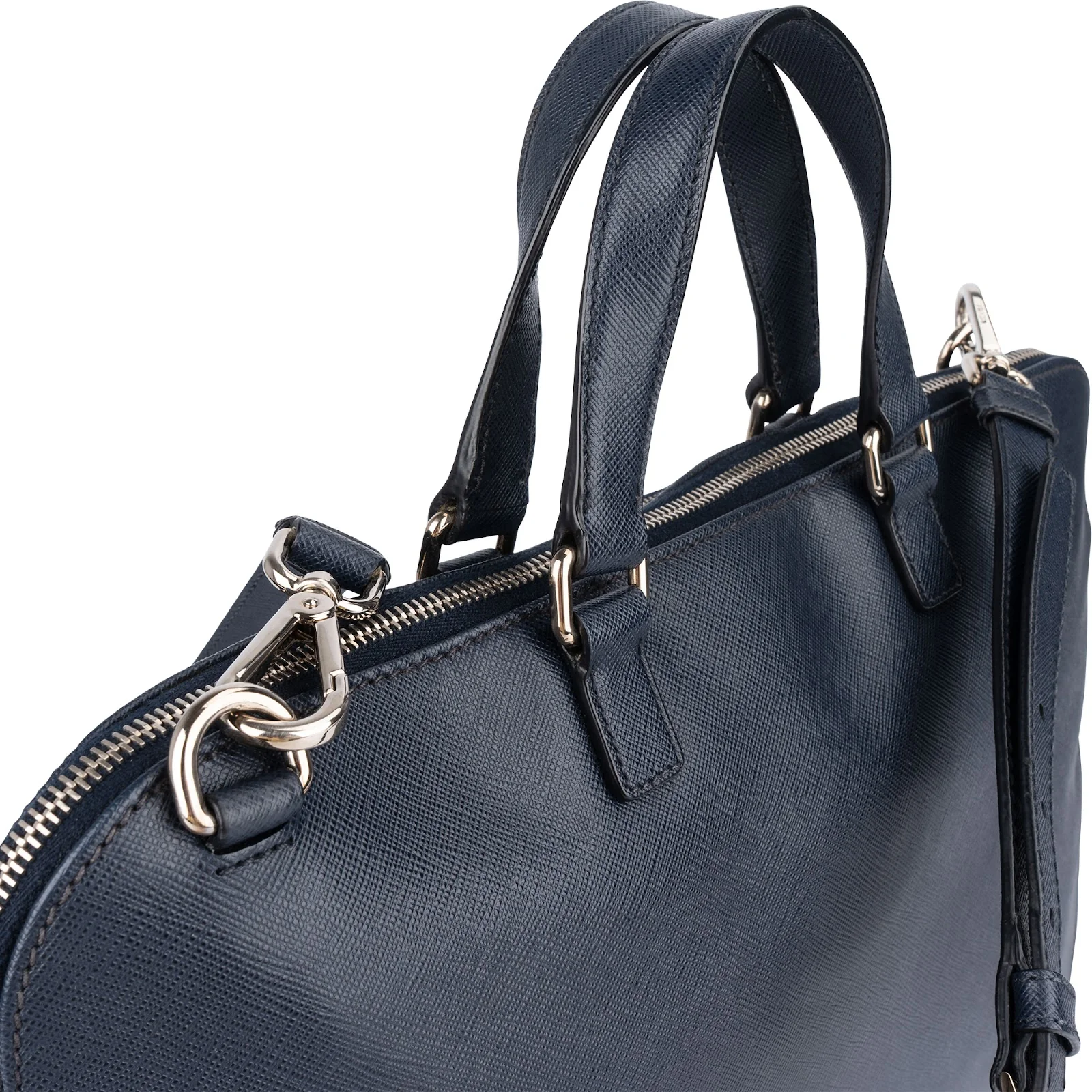 Prada Saffiano Leather Business Tasche