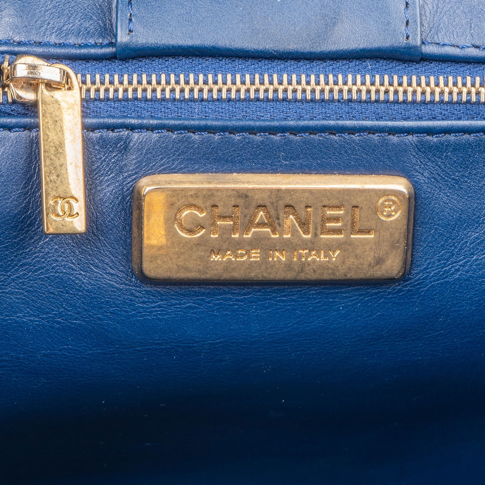 Chanel - Python CC Shopping Shoulder Bag