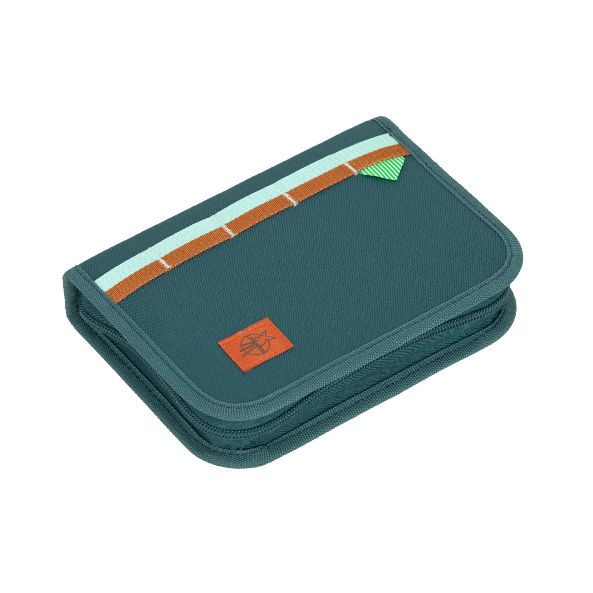 School Set Slim Unique Schulranzenset 6tlg. - dark green