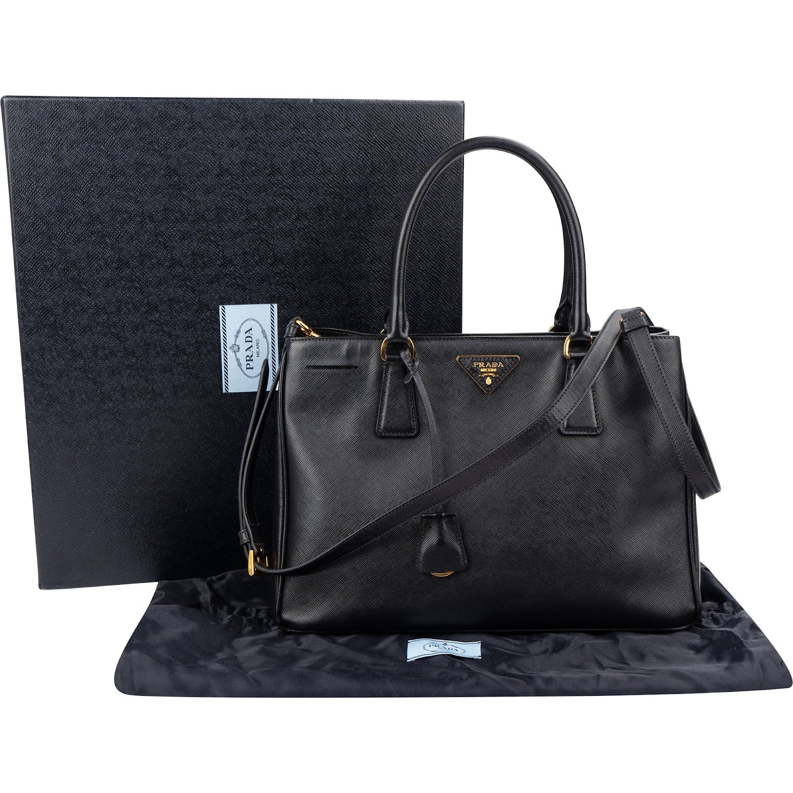 Prada – Galleria Saffiano Crossbody Bag