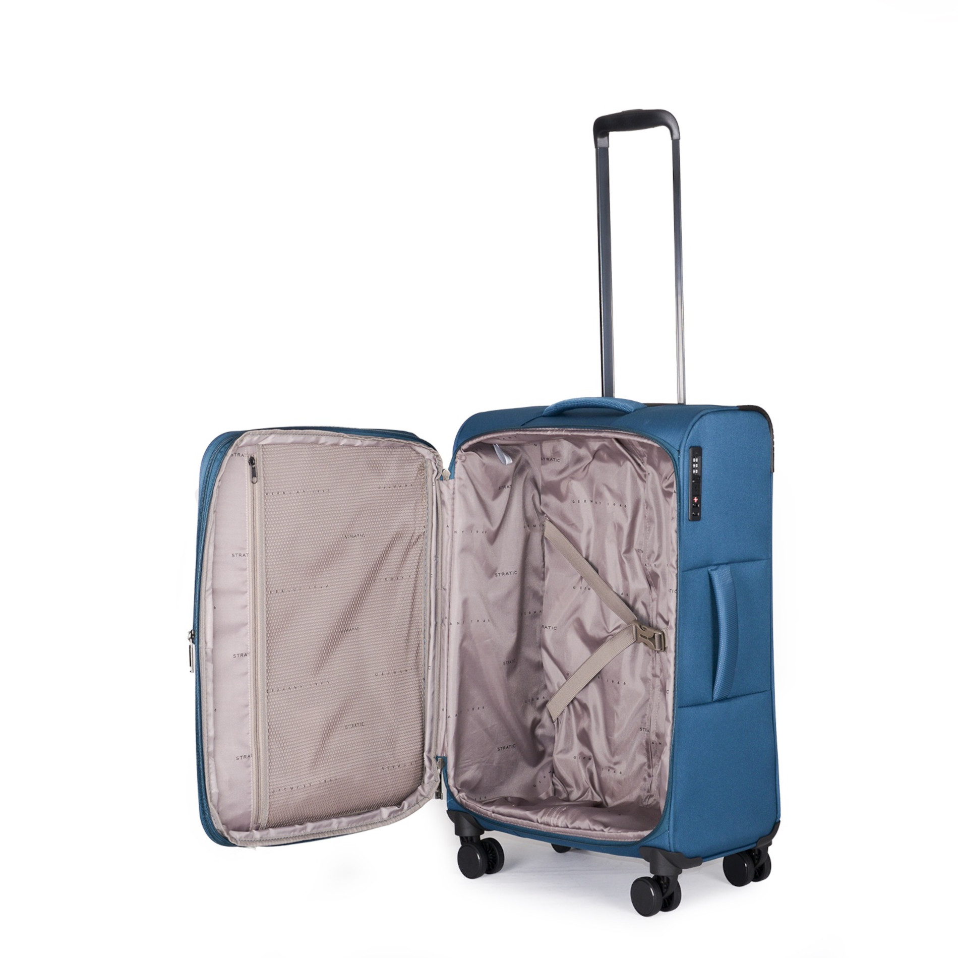 Fresh Trolley M (65 cm) erweiterbar - petrol