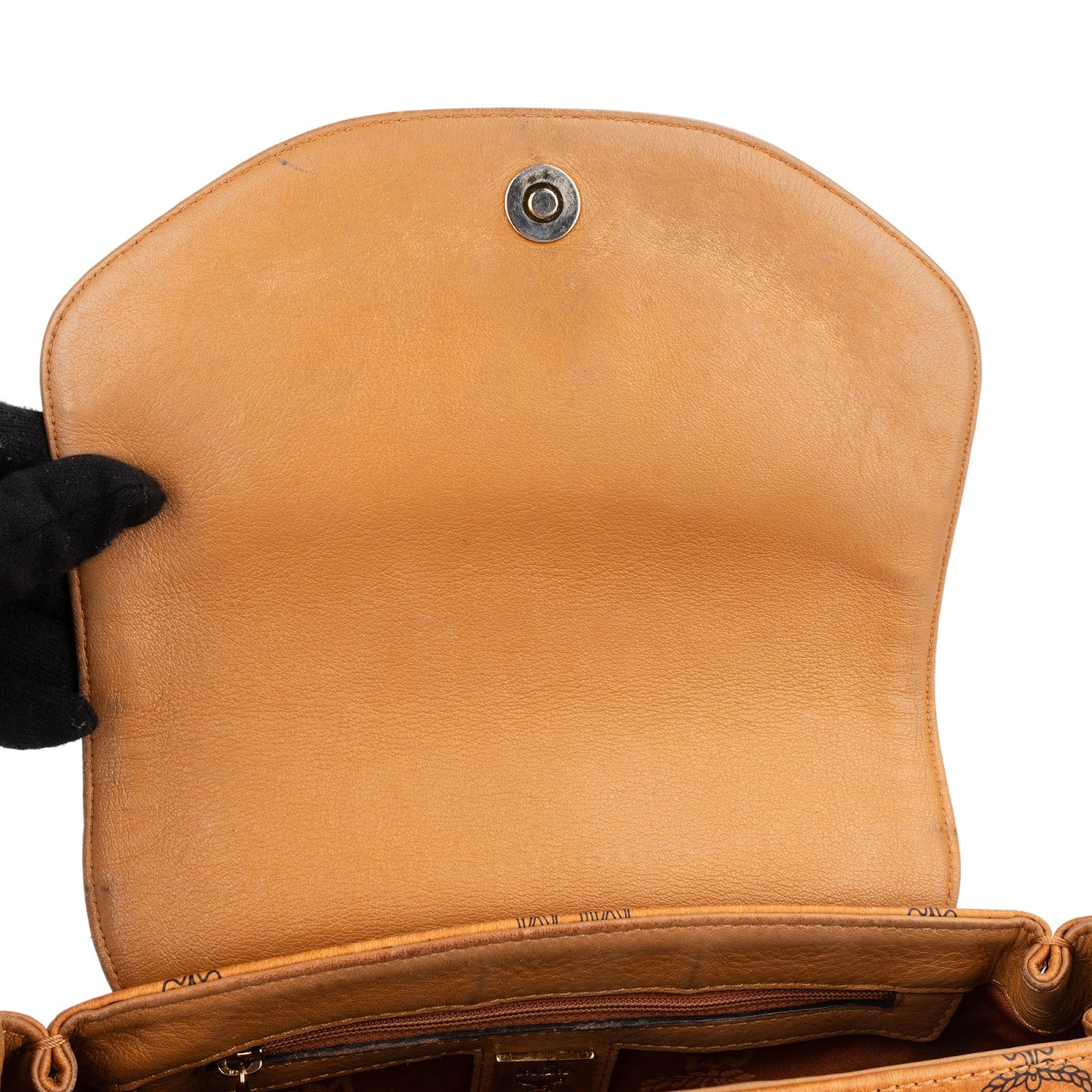 Sac à bandoulière MCM Monogram Visetos Saddle